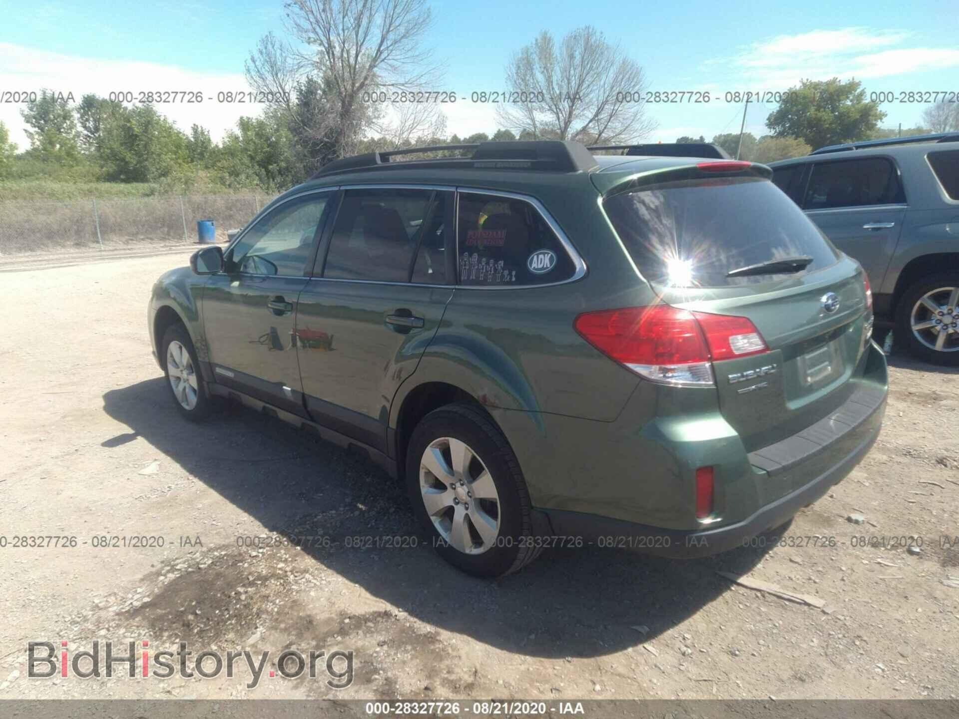 2012 SUBARU OUTBACK - VIN: 4S4BRBCC0C3209219 - Фото 3