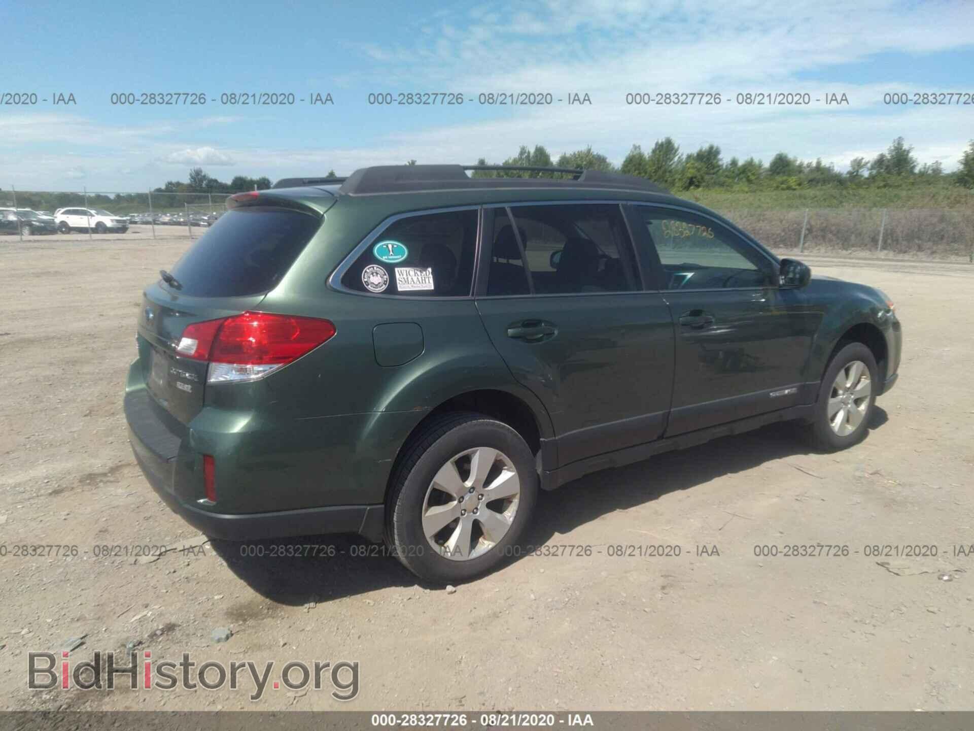2012 SUBARU OUTBACK - VIN: 4S4BRBCC0C3209219 - Фото 4