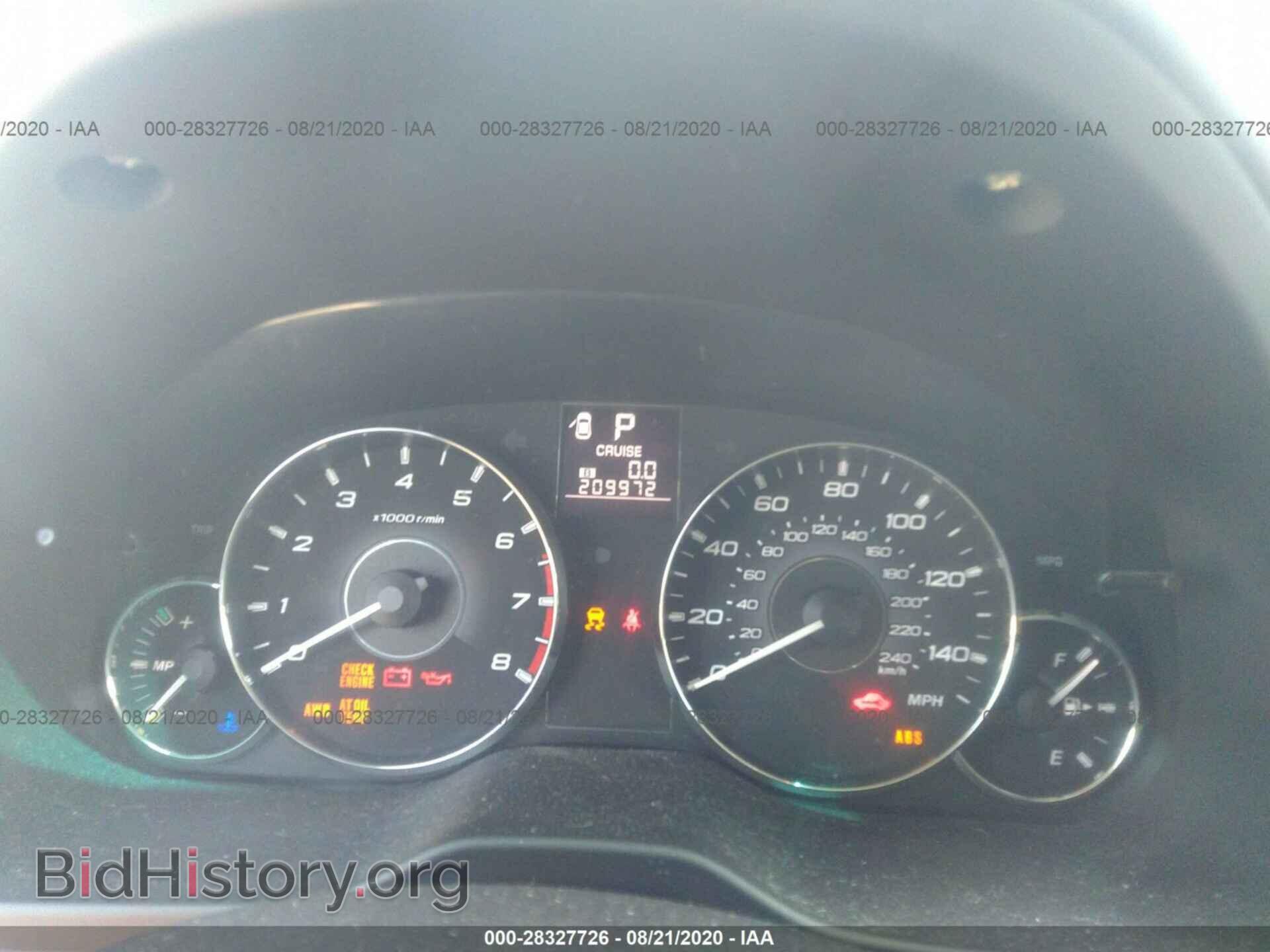 2012 SUBARU OUTBACK - VIN: 4S4BRBCC0C3209219 - Фото 7