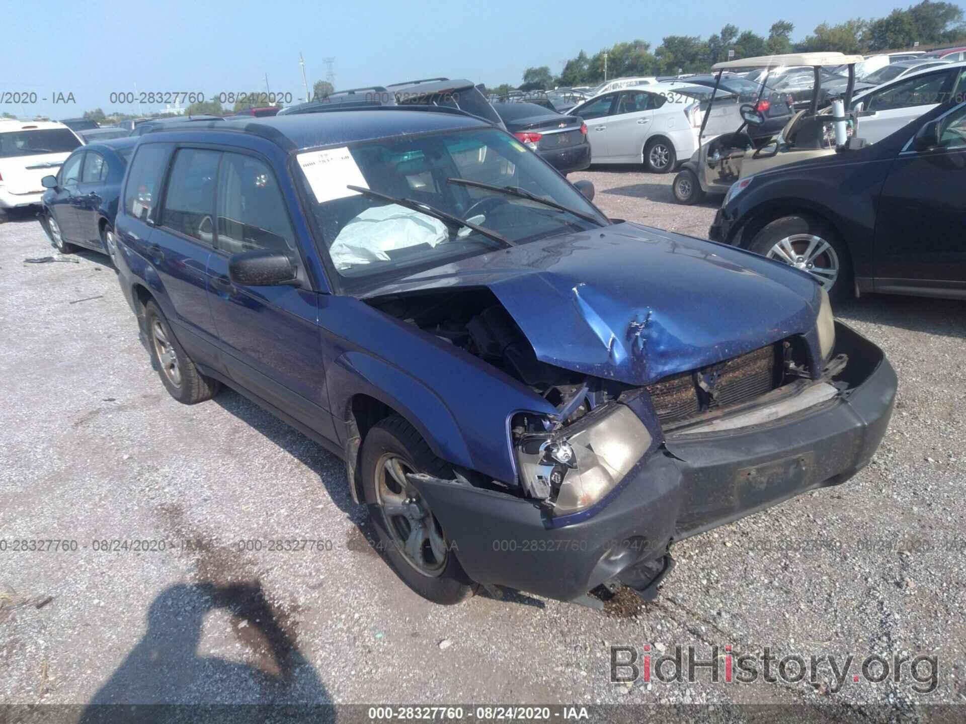 Photo JF1SG63674H713370 - SUBARU FORESTER 2004