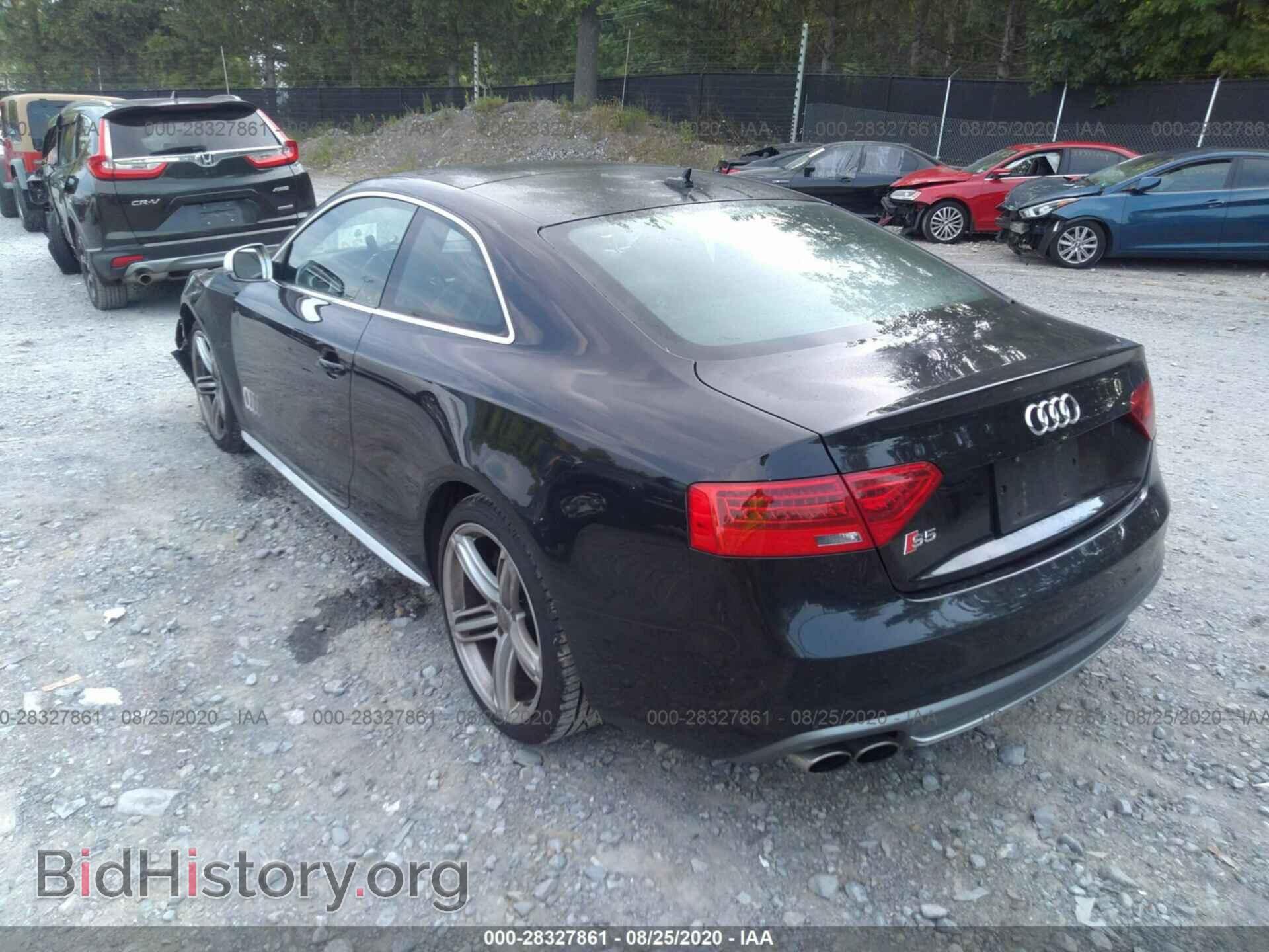 2013 AUDI S5 - VIN: WAUCGAFR5DA022691 - Фото 3