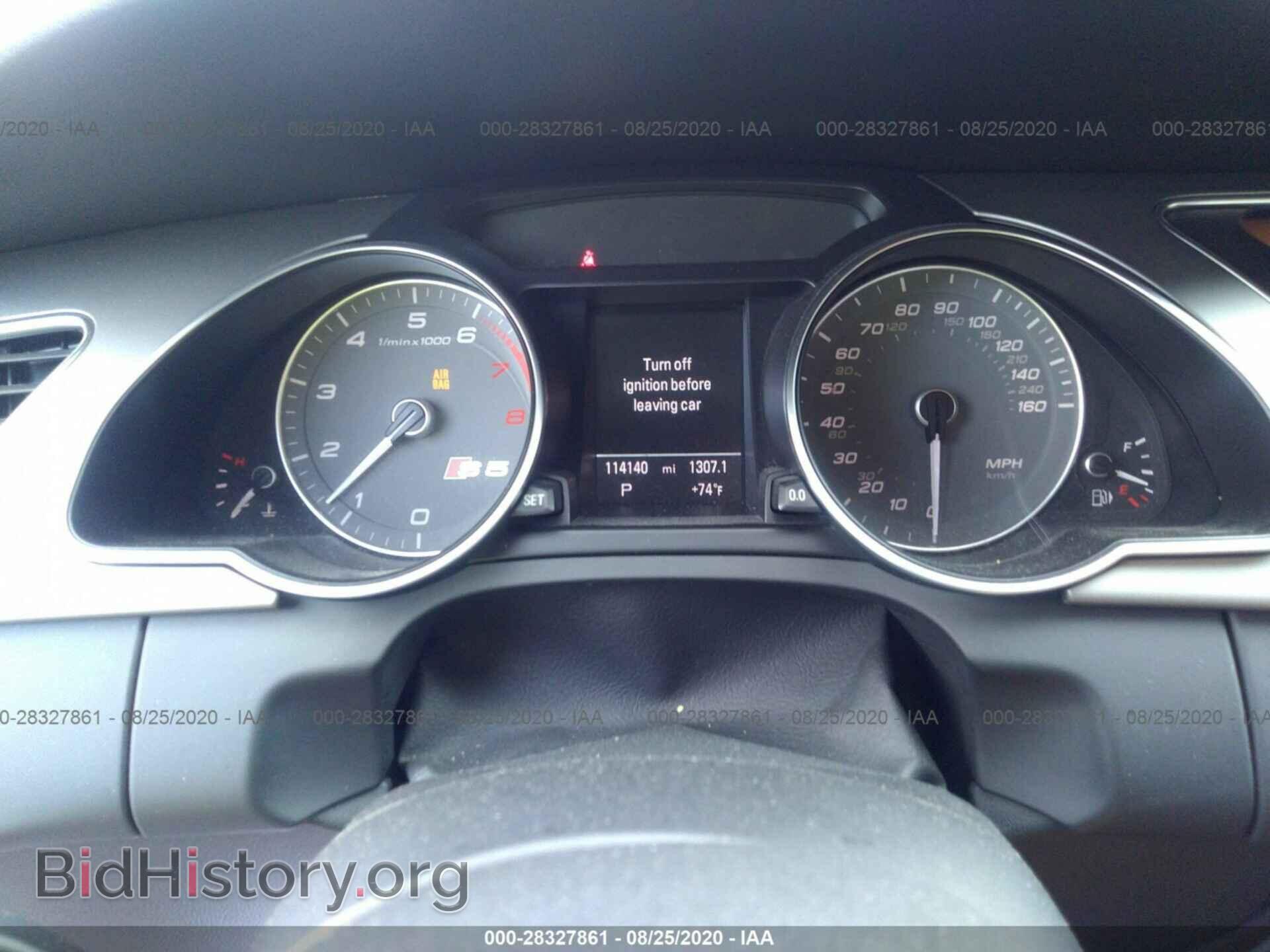 2013 AUDI S5 - VIN: WAUCGAFR5DA022691 - Фото 7