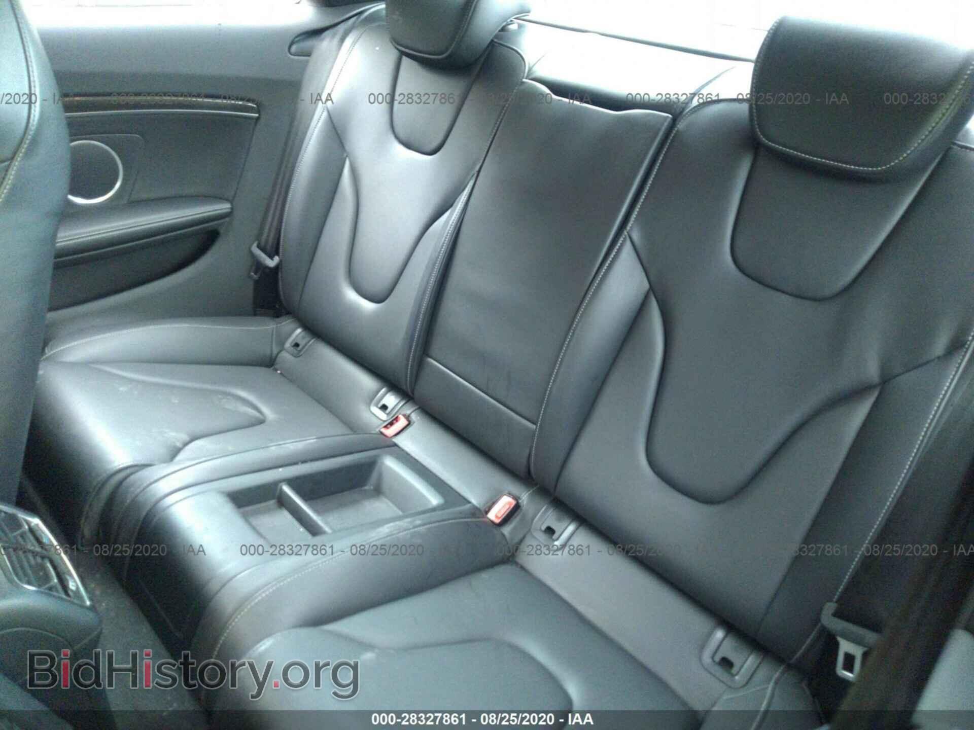 2013 AUDI S5 - VIN: WAUCGAFR5DA022691 - Фото 8