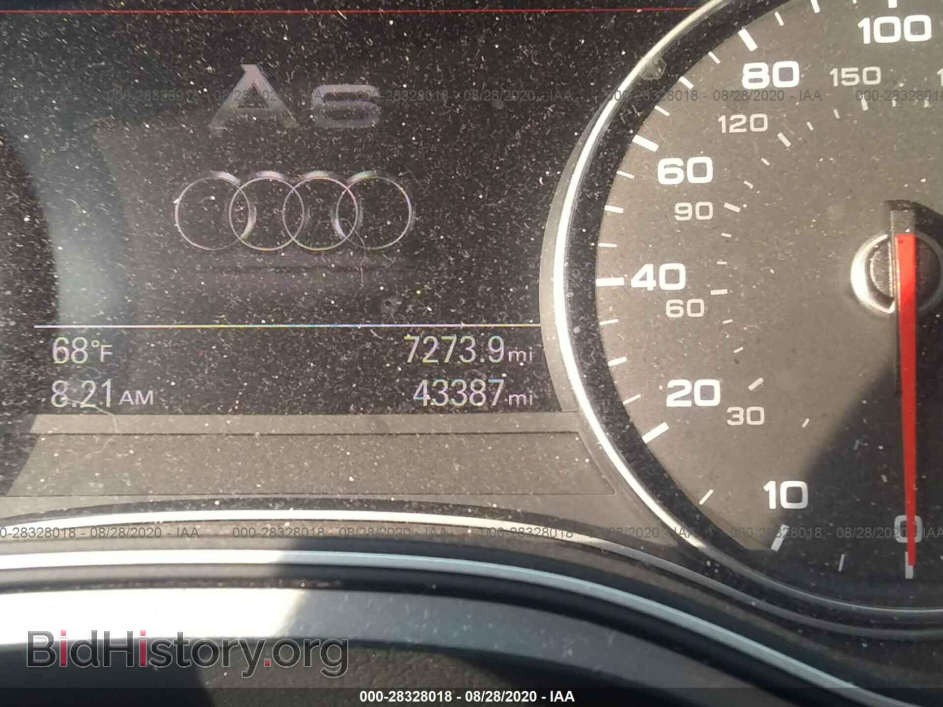 2016 AUDI A6 - VIN: WAUGFAFCXGN068661 - Фото 7