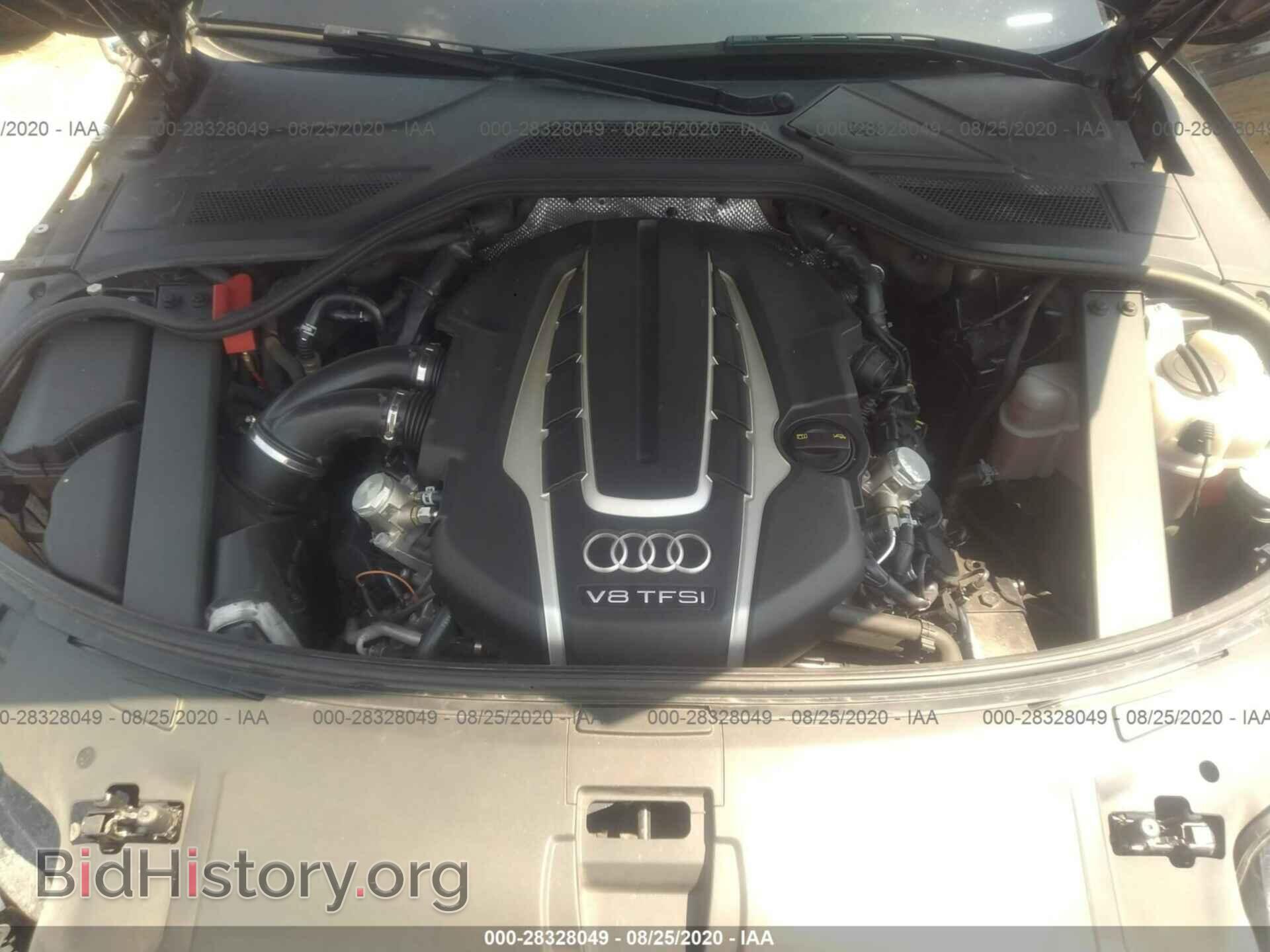 2014 AUDI A8 L - VIN: WAUR2AFD5EN003419 - Фото 10