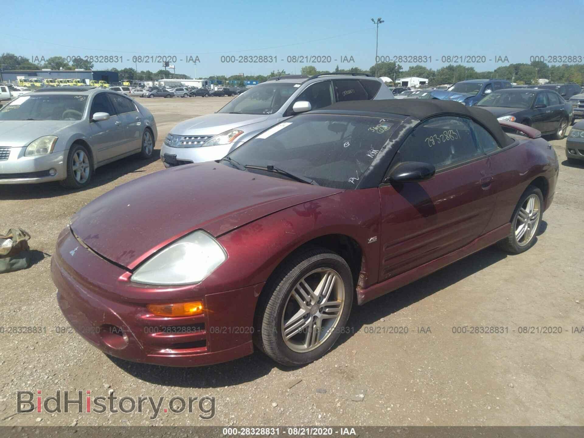 2004 MITSUBISHI ECLIPSE - VIN: 4A3AE55H24E041723 - Photo 2