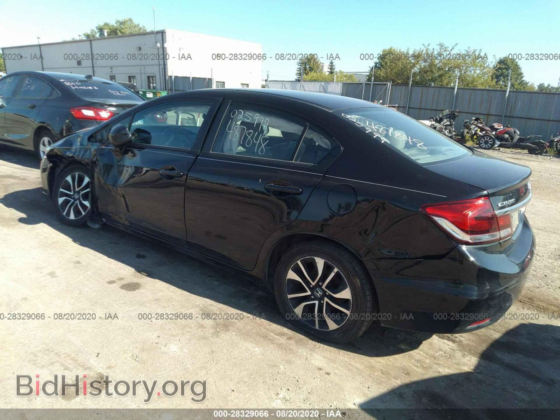 2013 HONDA CIVIC SDN - VIN: 19XFB2F87DE088555 - Фото 3