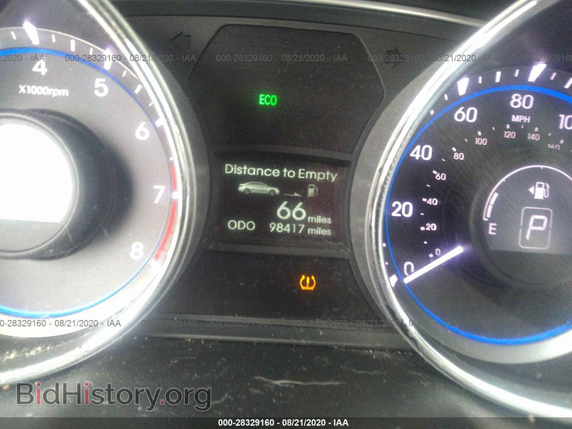 2014 HYUNDAI SONATA - VIN: 5NPEB4AC5EH839572 - Фото 7