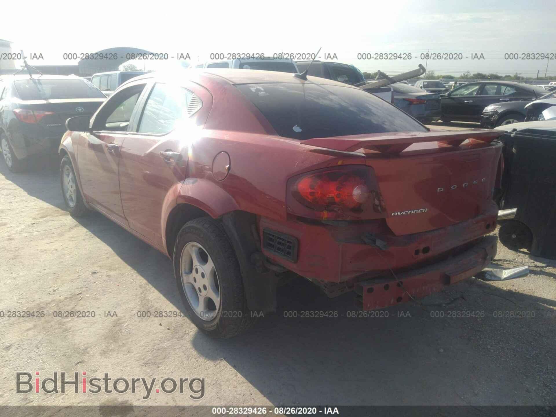 2012 DODGE AVENGER - VIN: 1C3CDZBG4CN165934 - Photo 3