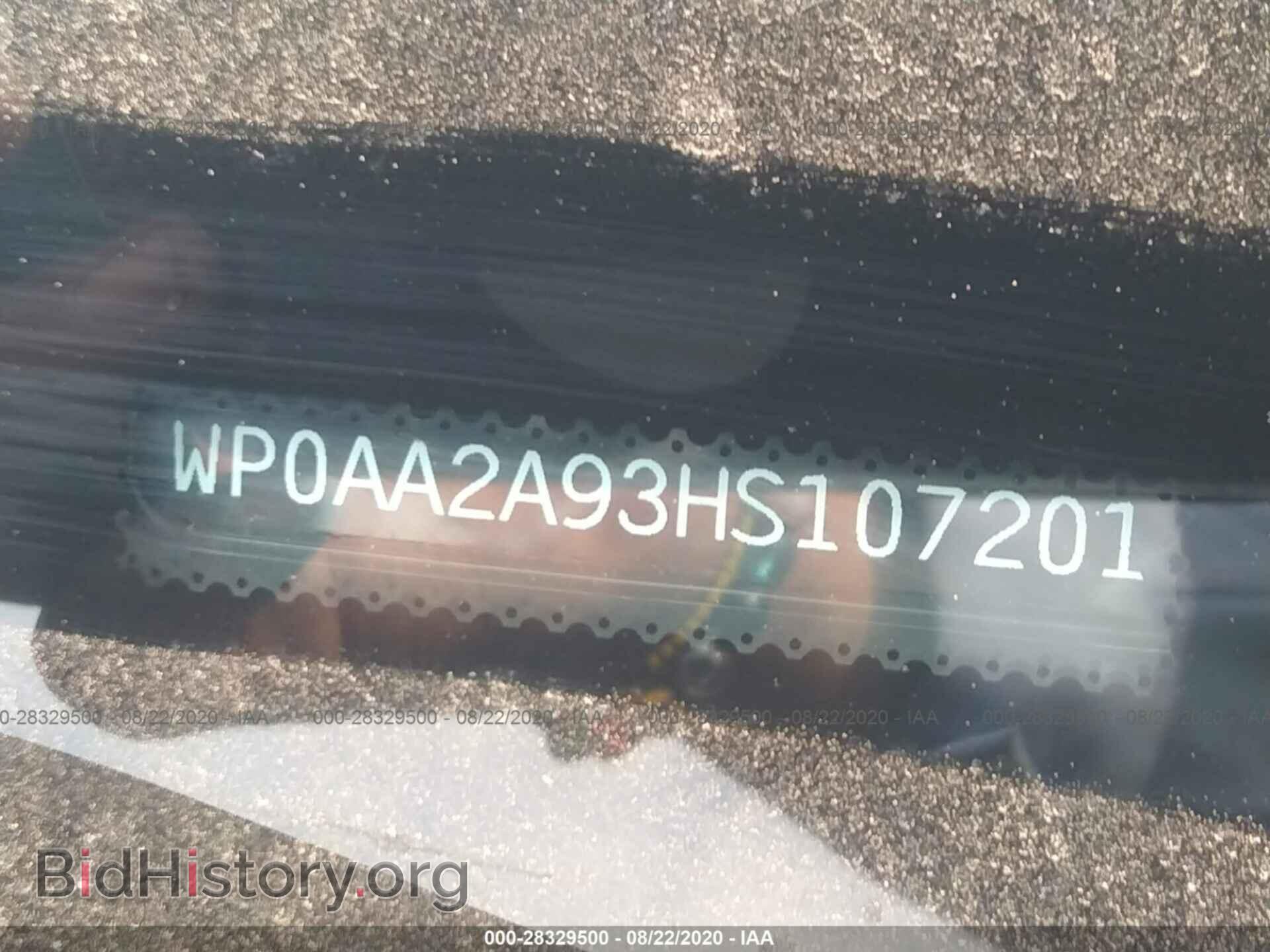 2017 PORSCHE 911 - VIN: WP0AA2A93HS107201 - Фото 9