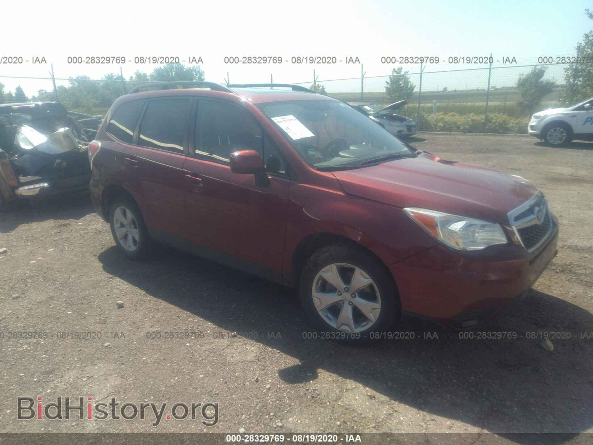 Фотография JF2SJAEC6EH553633 - SUBARU FORESTER 2014