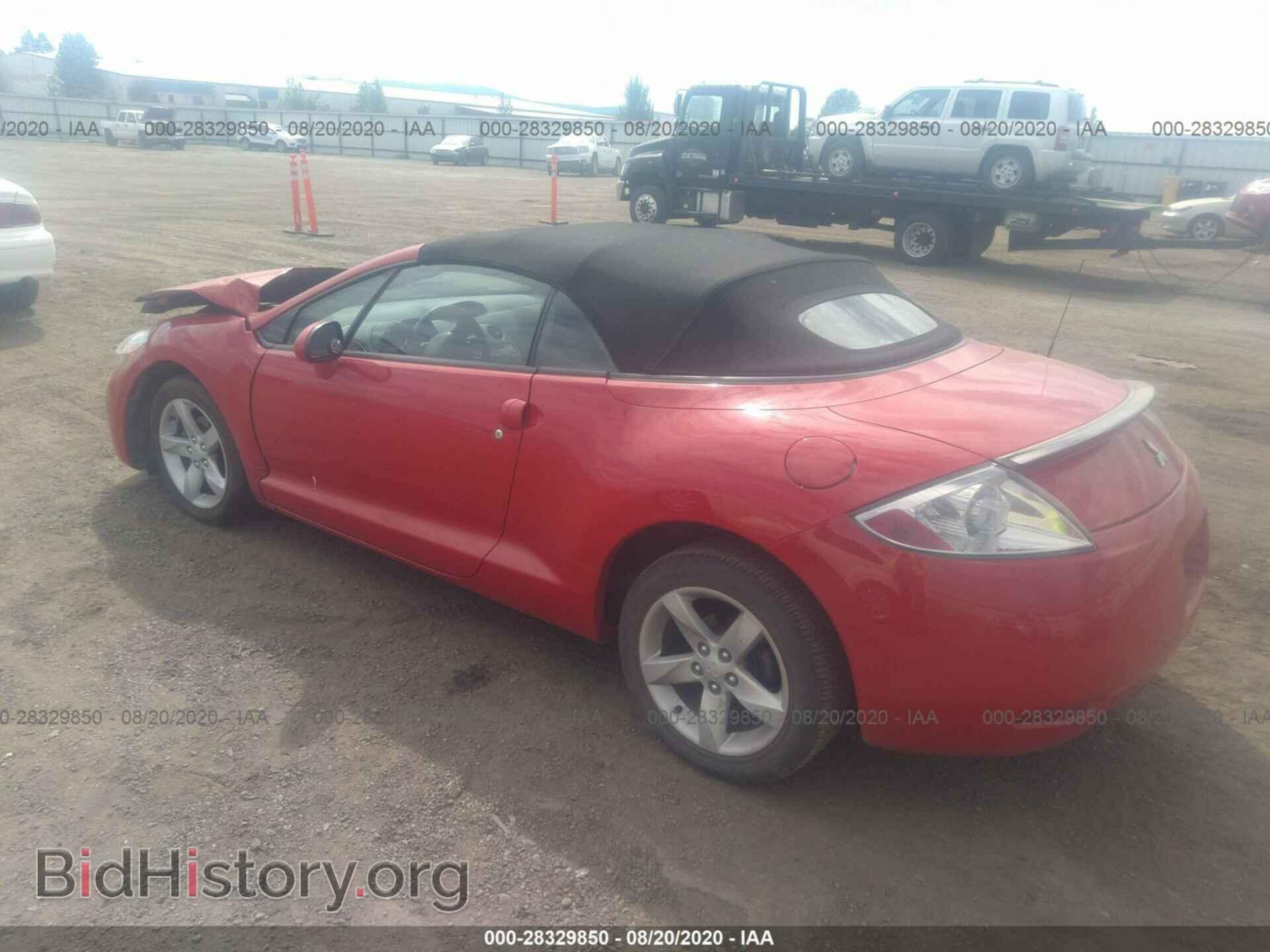 2007 MITSUBISHI ECLIPSE - VIN: 4A3AL25F27E059291 - Фото 3