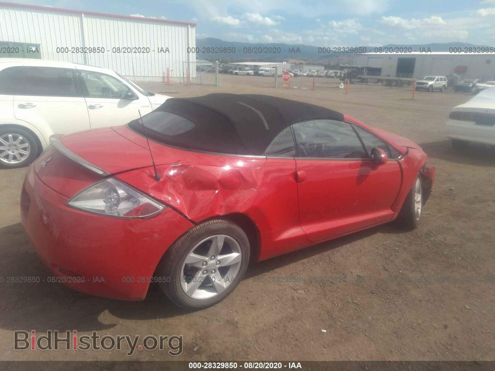 2007 MITSUBISHI ECLIPSE - VIN: 4A3AL25F27E059291 - Фото 4