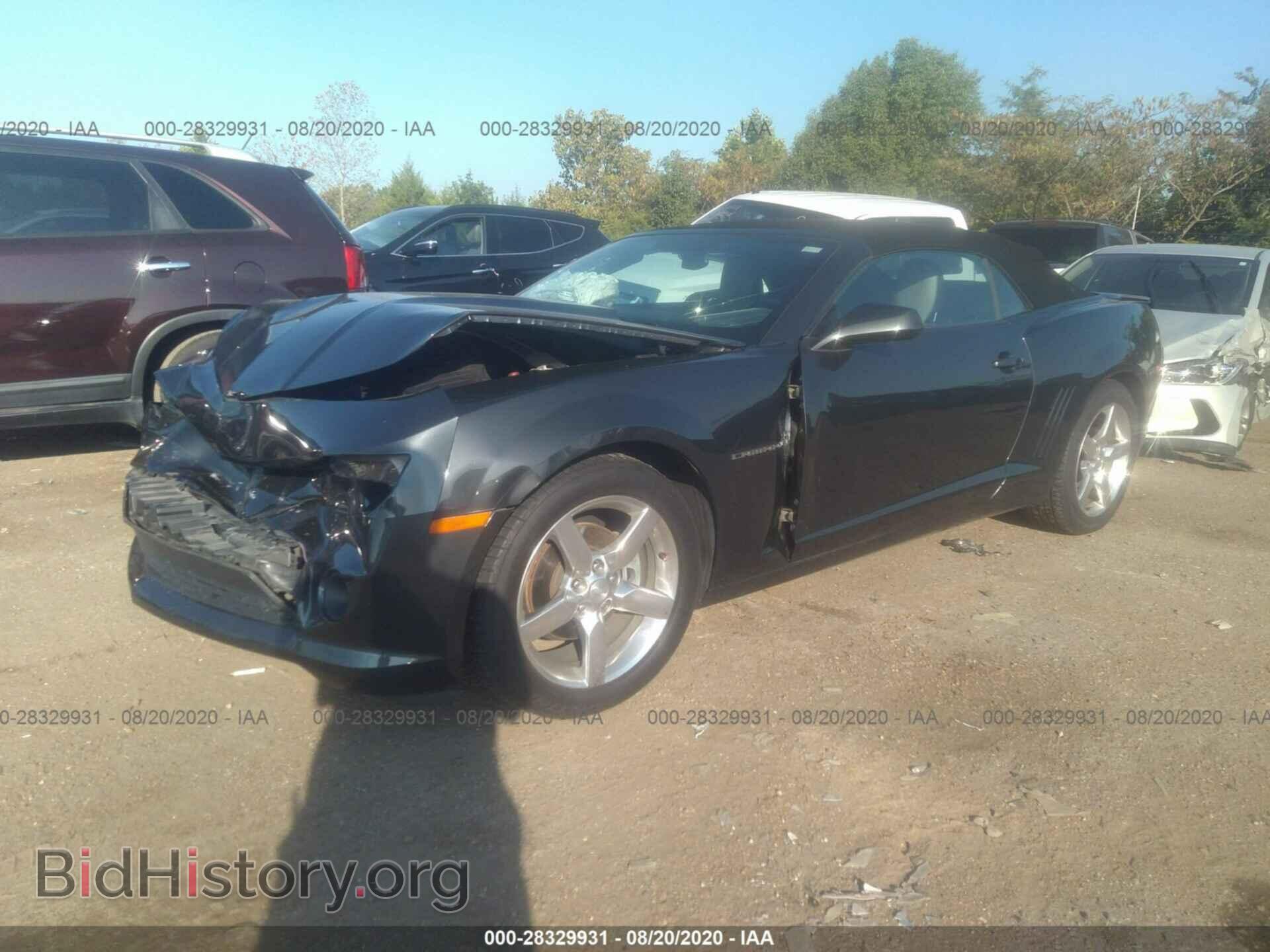 2015 CHEVROLET CAMARO - VIN: 2G1FF3D32F9103409 - Фото 2