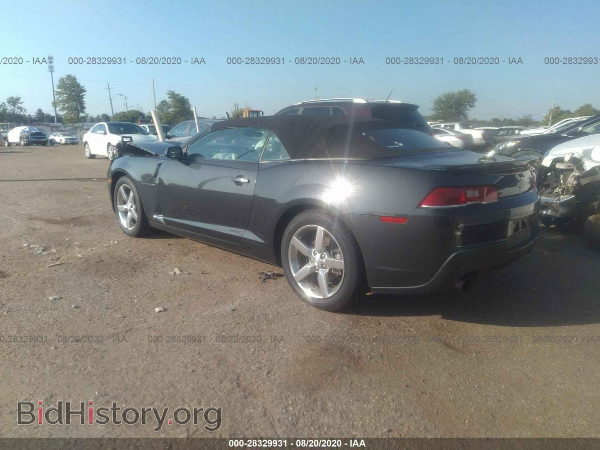 2015 CHEVROLET CAMARO - VIN: 2G1FF3D32F9103409 - Фото 3