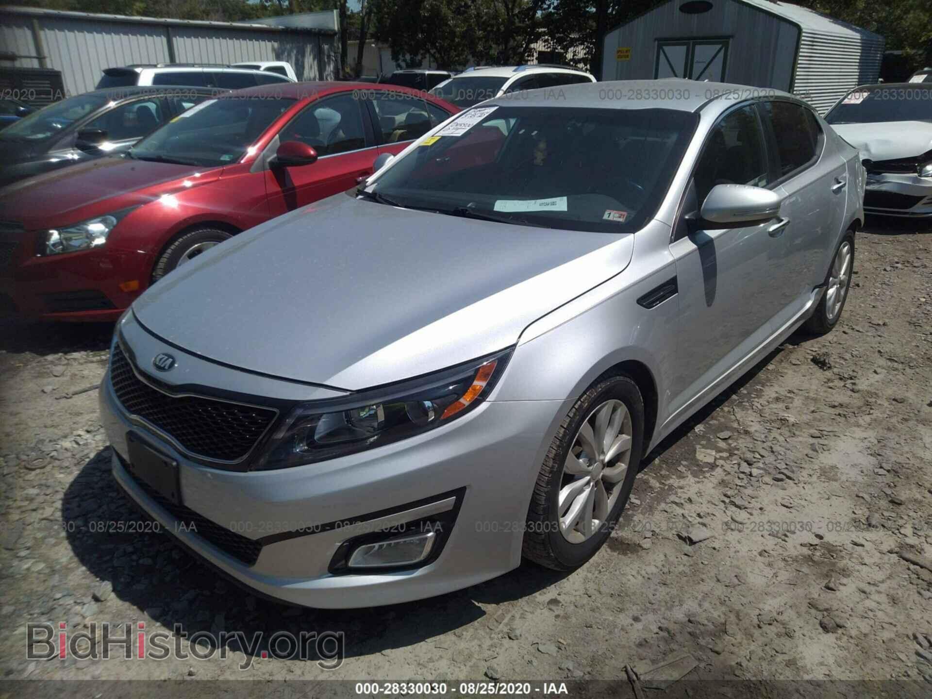 2015 KIA OPTIMA - VIN: 5XXGN4A78FG436752 - Фото 2