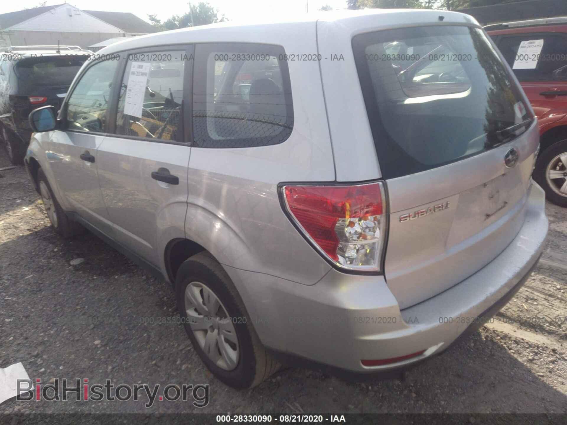 2009 SUBARU FORESTER - VIN: JF2SH61619G704723 - Фото 3