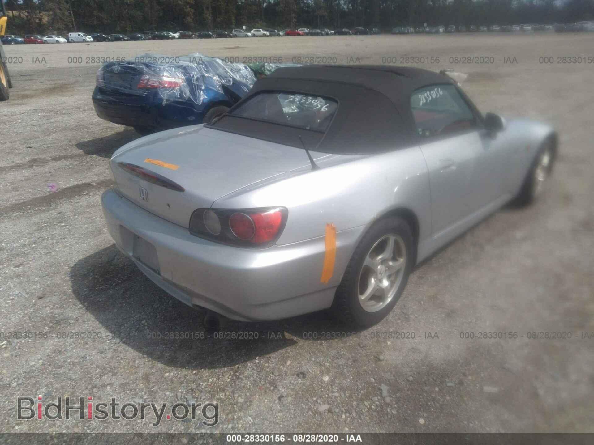 2002 HONDA S2000 - VIN: JHMAP11402T001348 - Фото 4