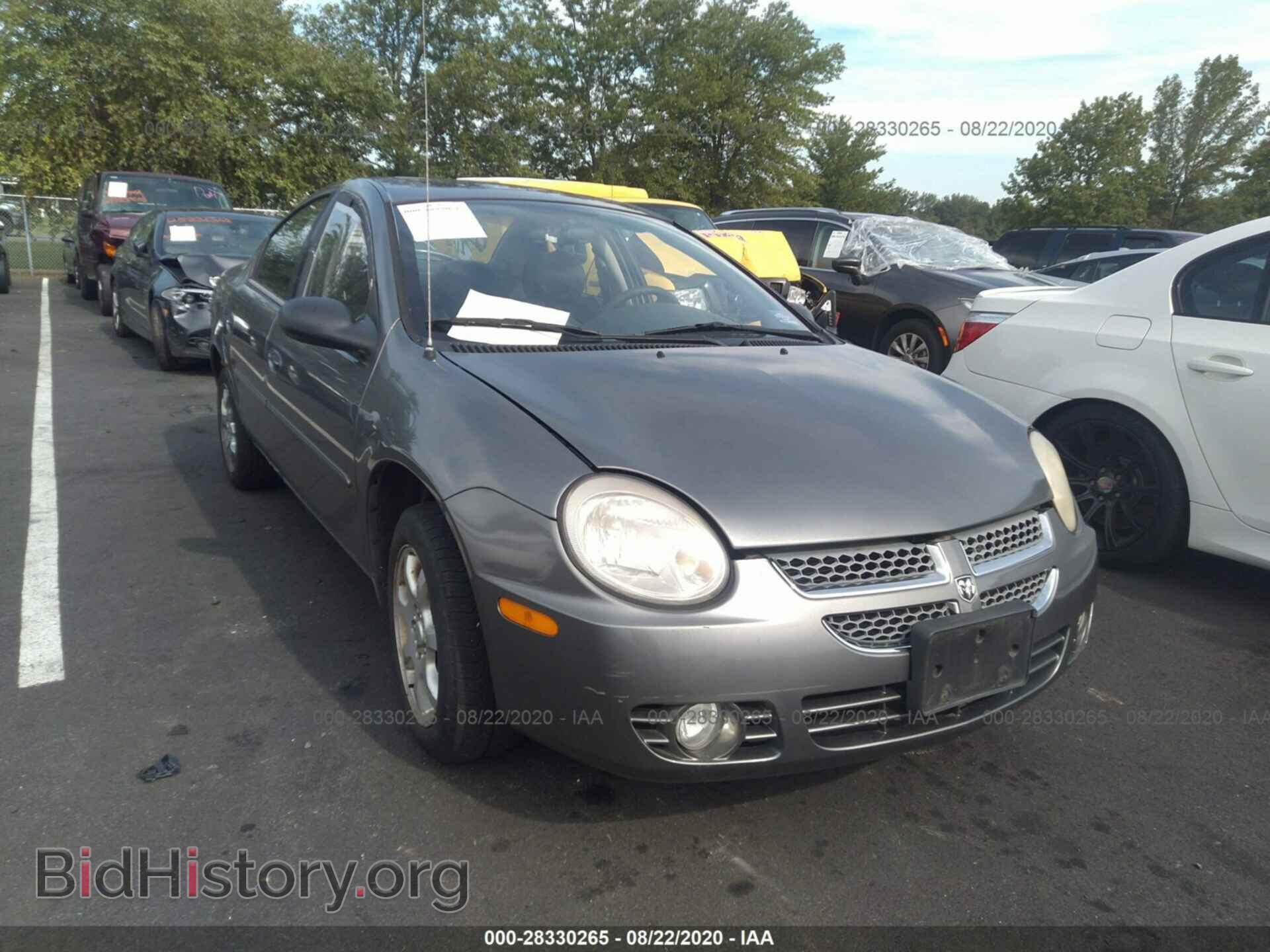 Photo 1B3ES56C95D284261 - DODGE NEON 2005