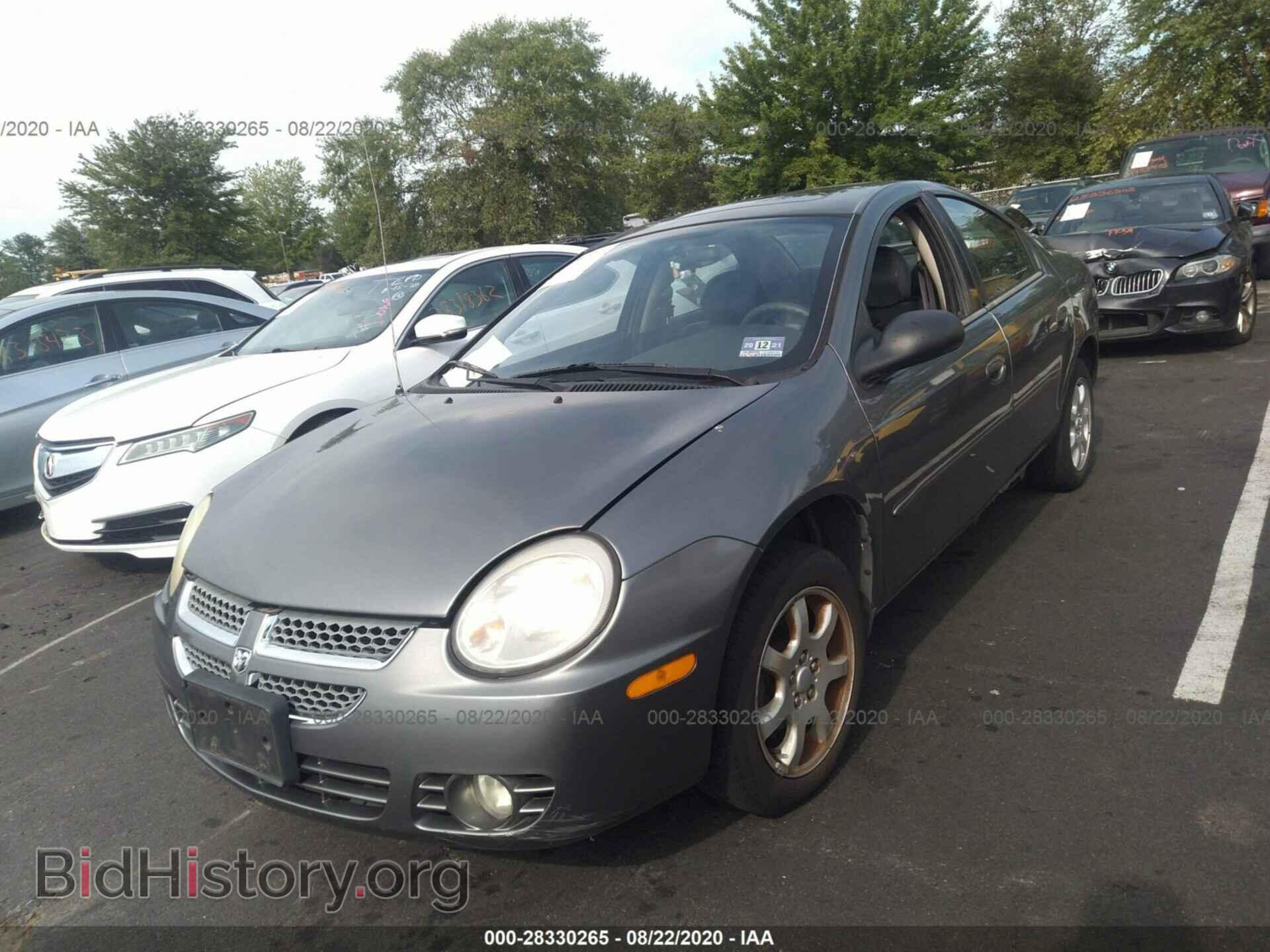 2005 DODGE NEON - VIN: 1B3ES56C95D284261 - Фото 2
