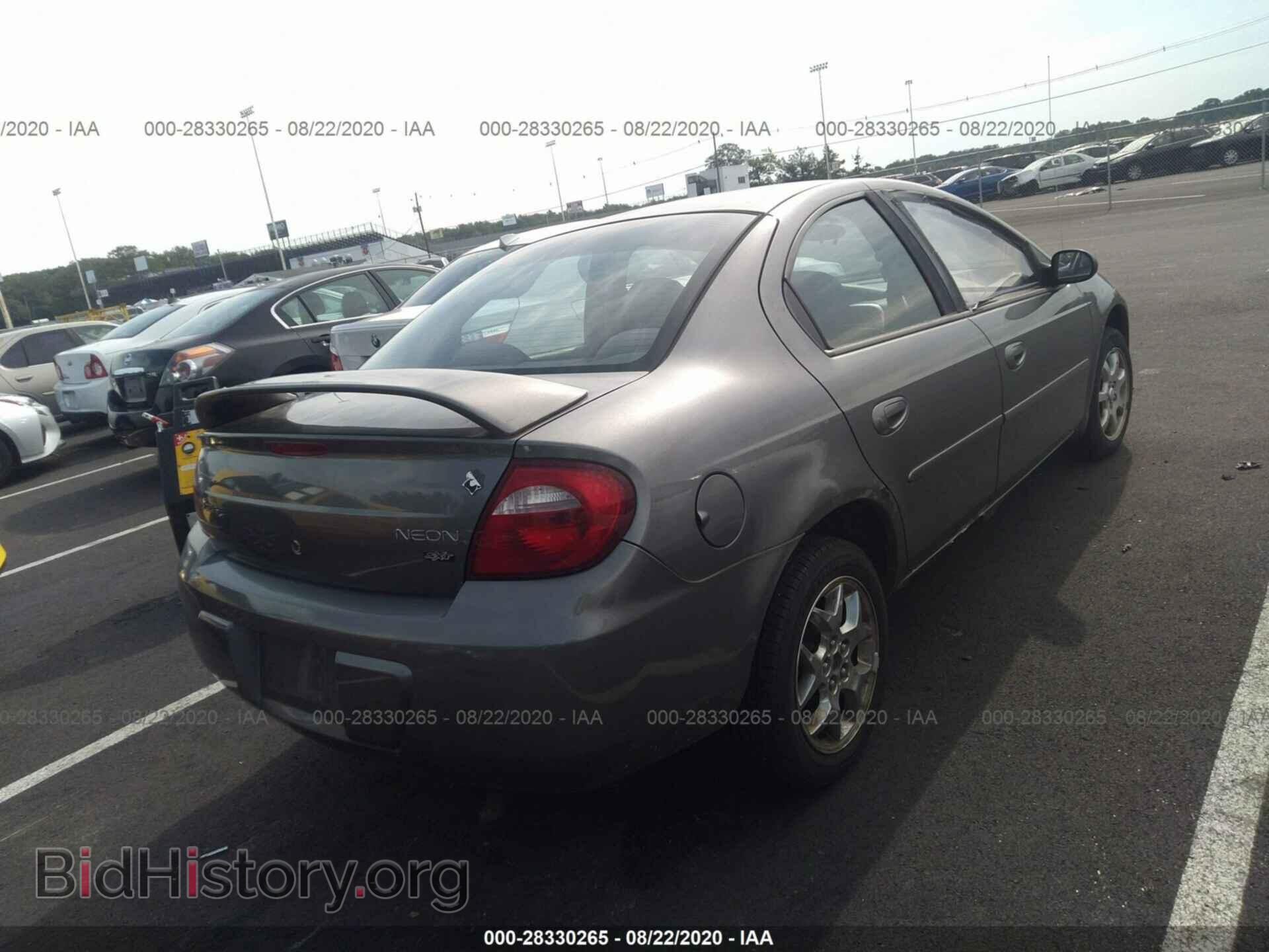 2005 DODGE NEON - VIN: 1B3ES56C95D284261 - Фото 4