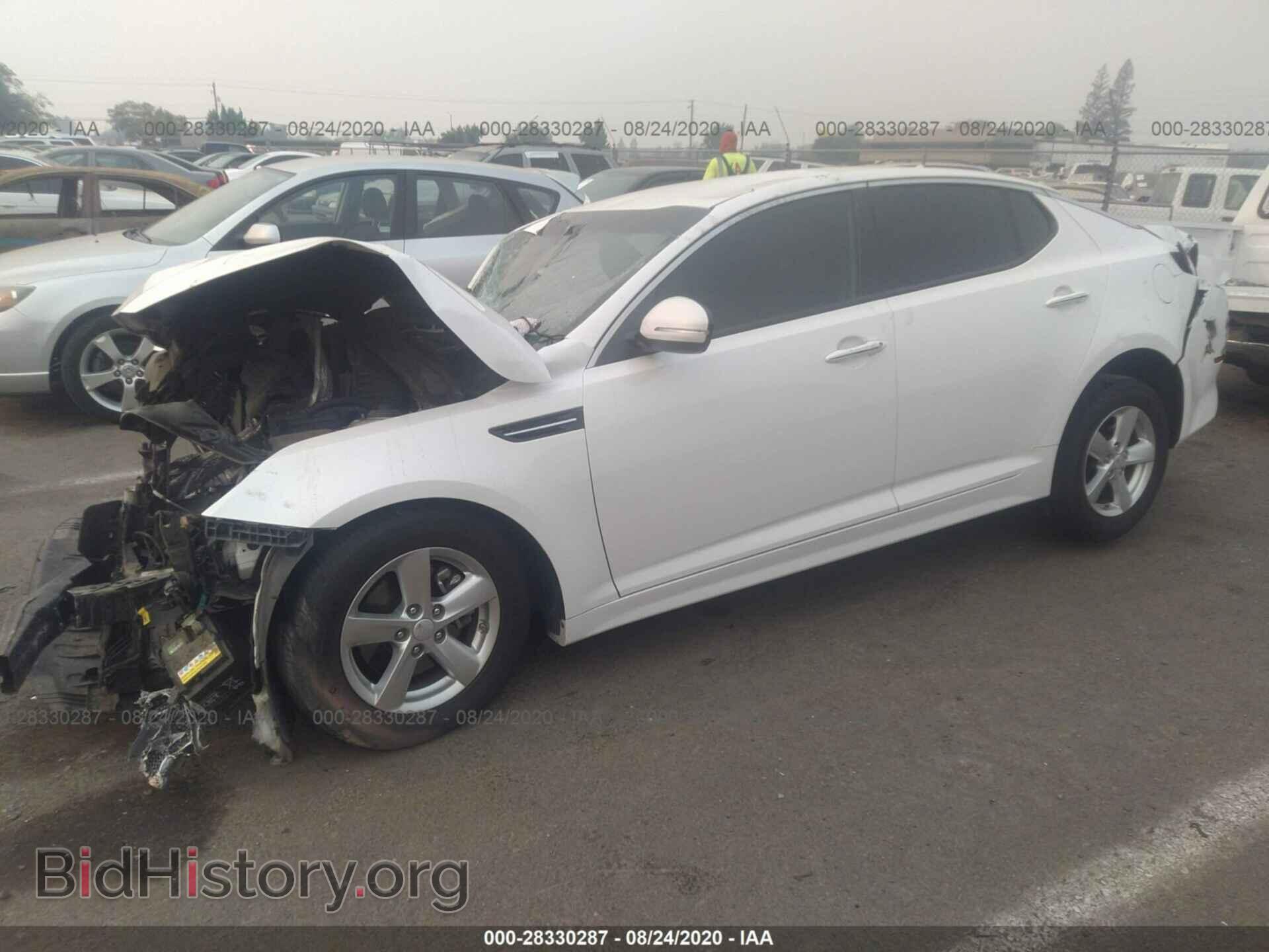2015 KIA OPTIMA - VIN: KNAGM4A70F5664992 - Фото 2