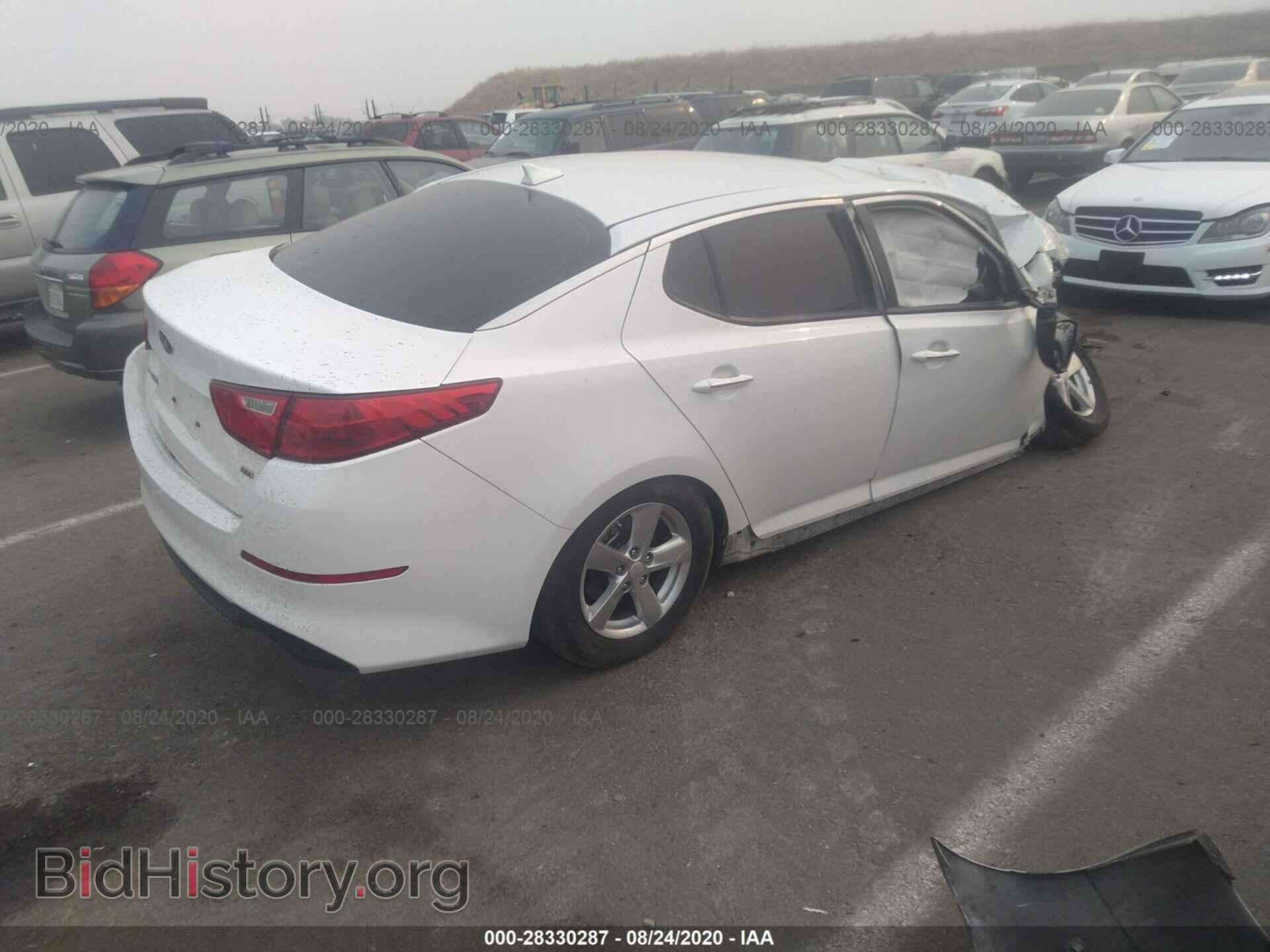 2015 KIA OPTIMA - VIN: KNAGM4A70F5664992 - Фото 4