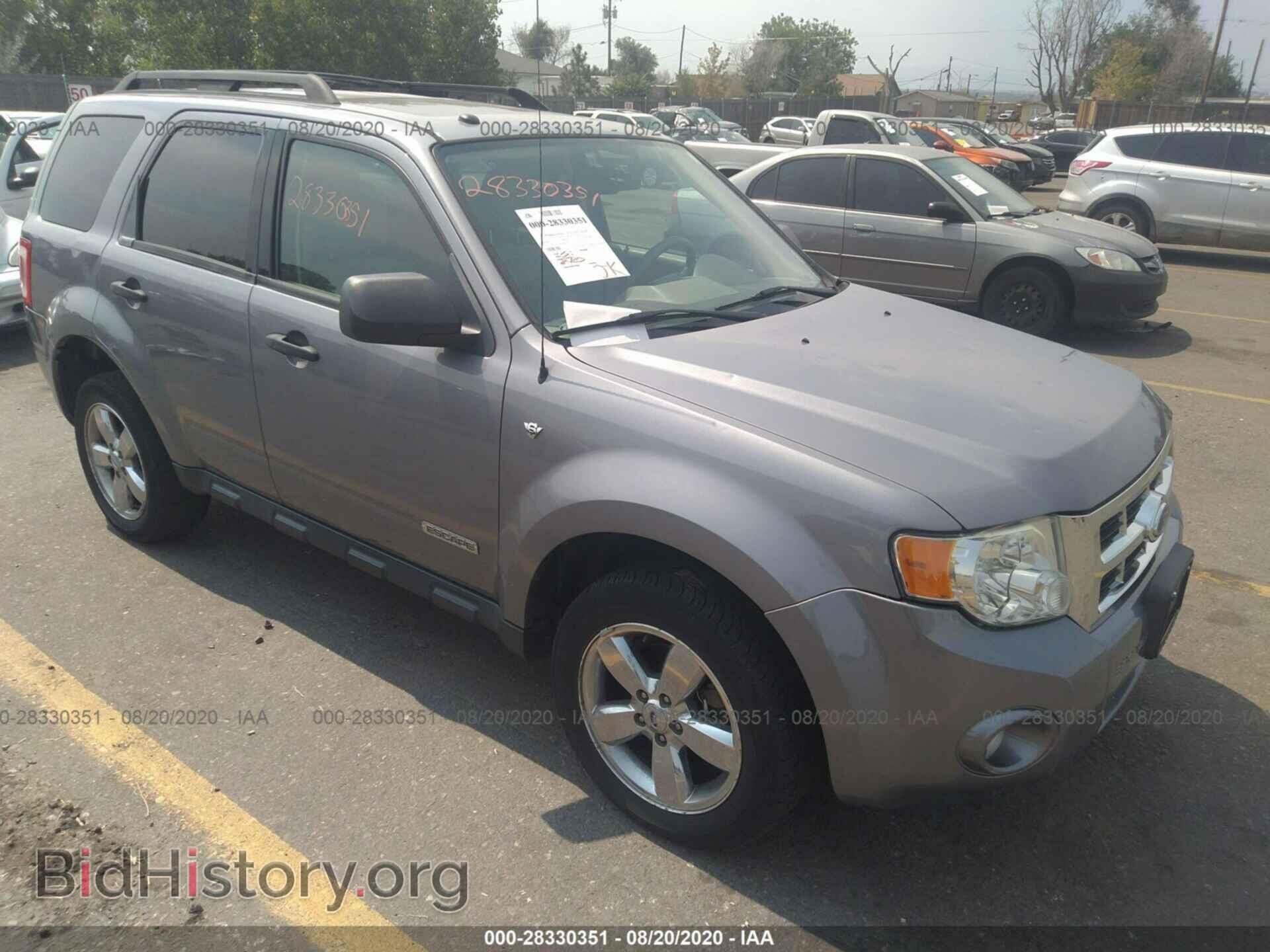 Фотография 1FMCU93148KA86564 - FORD ESCAPE 2008