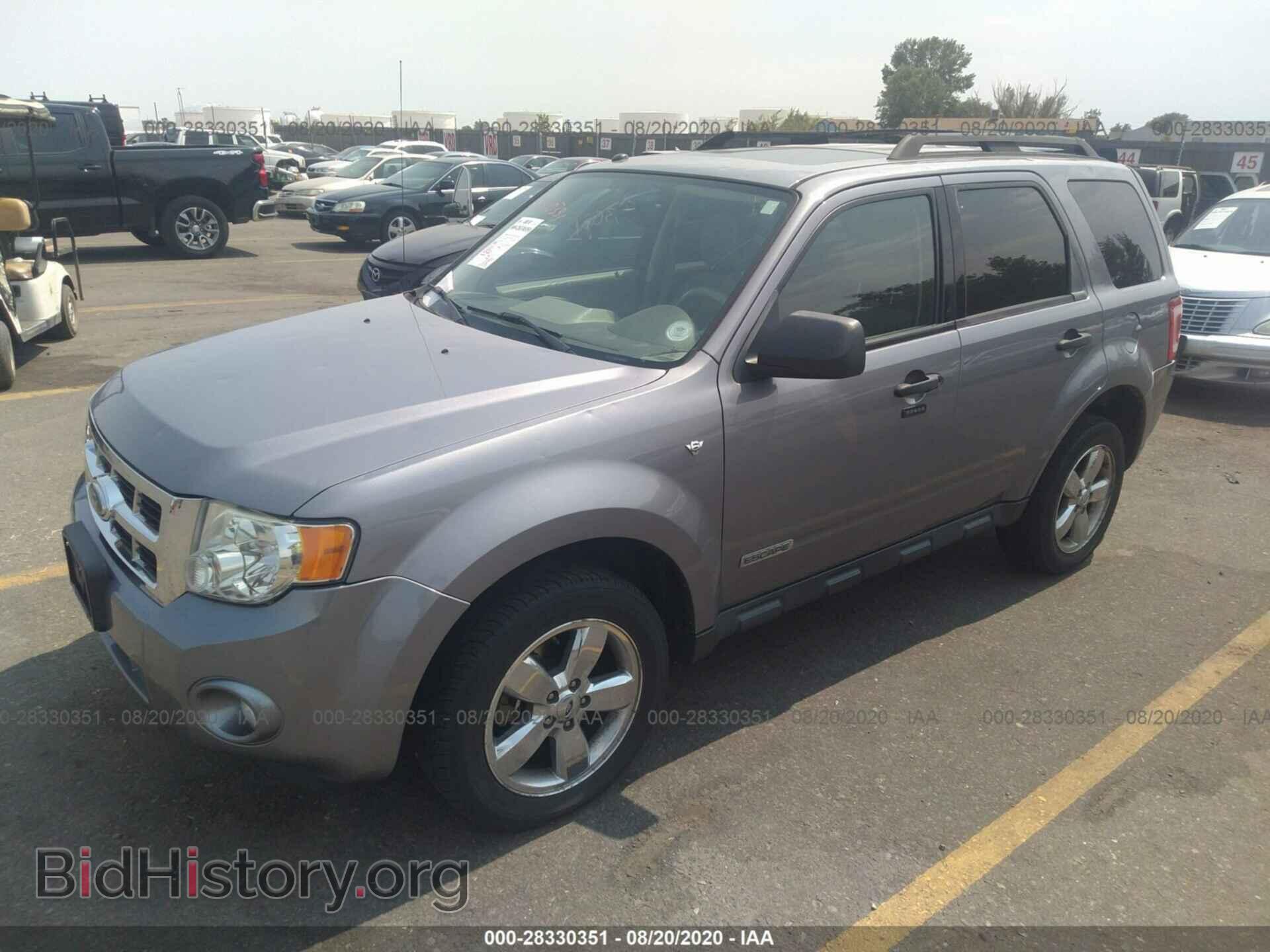 2008 FORD ESCAPE - VIN: 1FMCU93148KA86564 - Фото 2