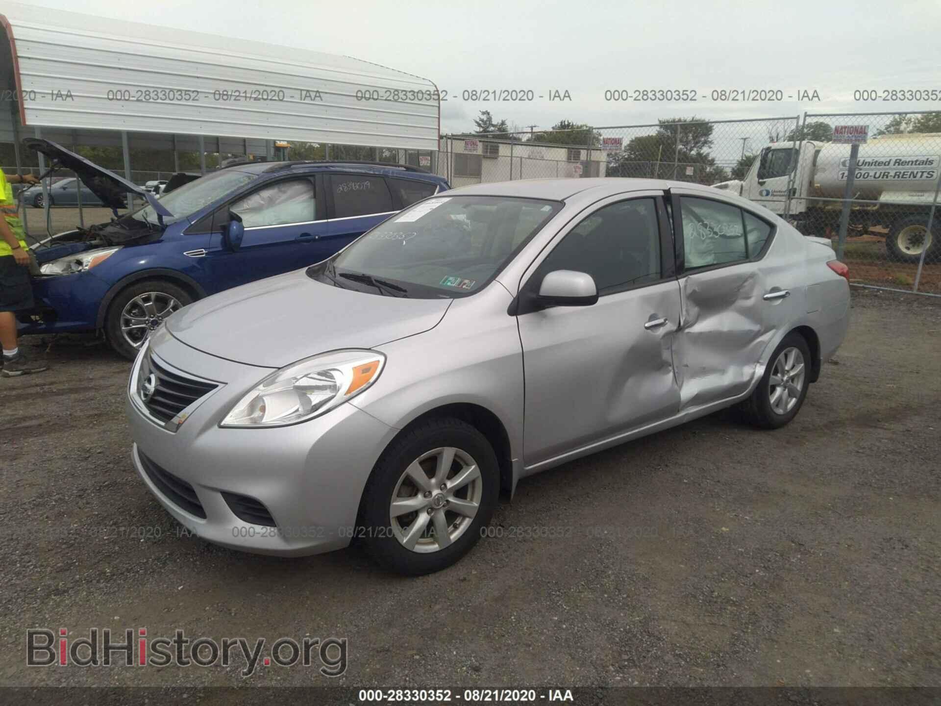 2014 NISSAN VERSA - VIN: 3N1CN7AP1EL858805 - Фото 2