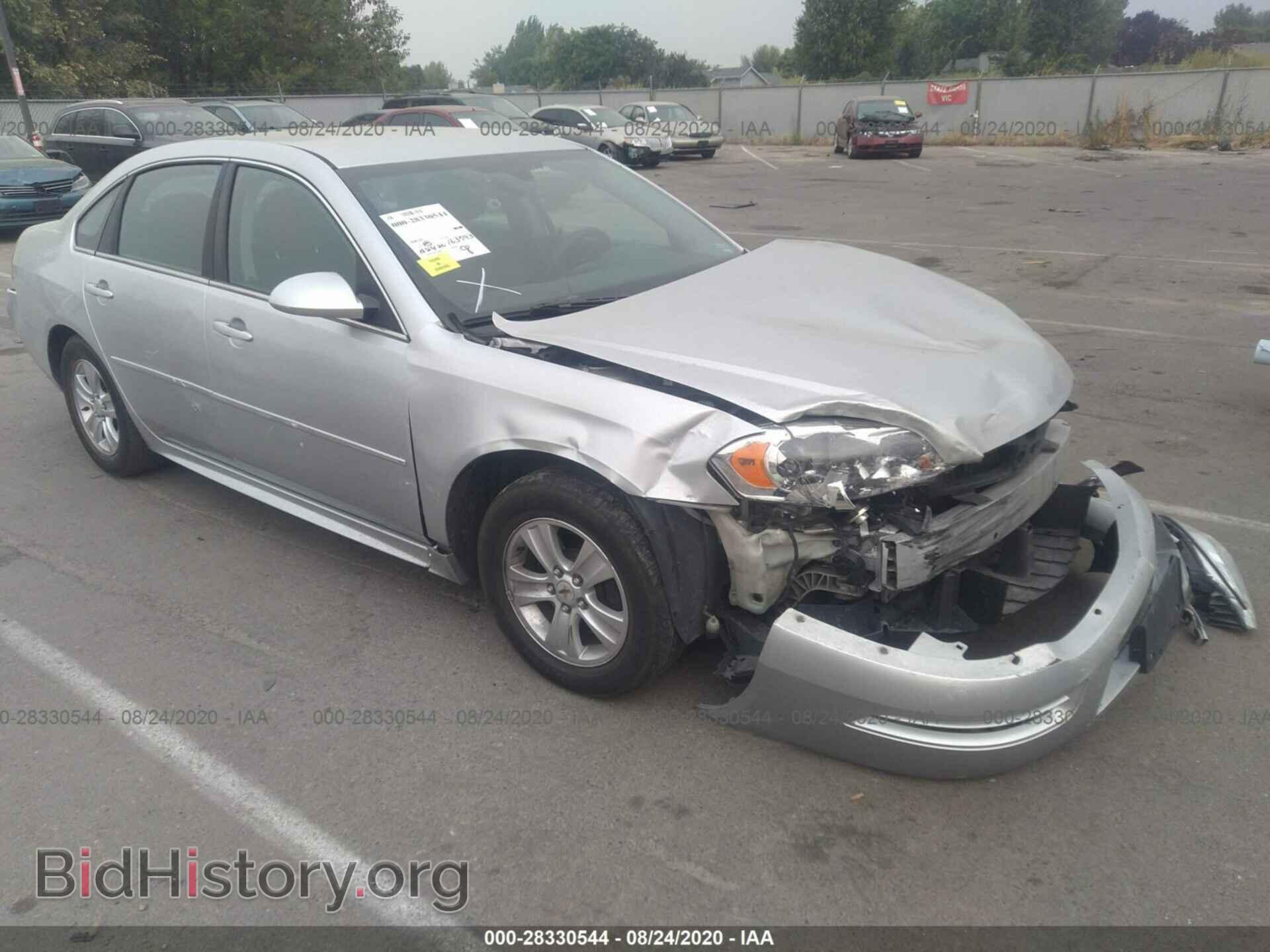 Фотография 2G1WF5E31C1212285 - CHEVROLET IMPALA 2012