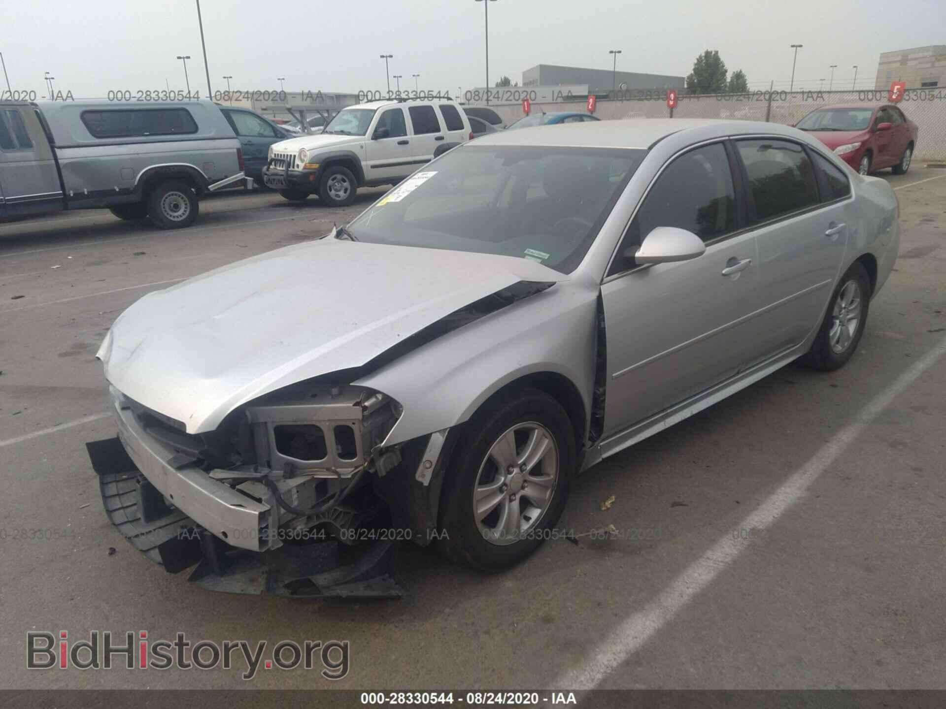 2012 CHEVROLET IMPALA - VIN: 2G1WF5E31C1212285 - Фото 2