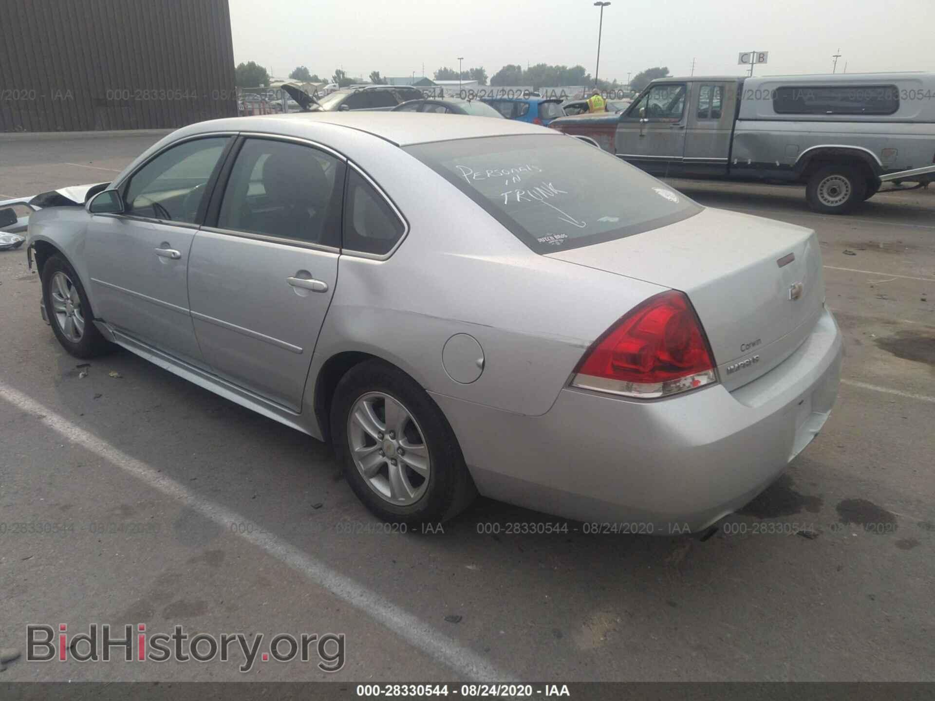 2012 CHEVROLET IMPALA - VIN: 2G1WF5E31C1212285 - Фото 3