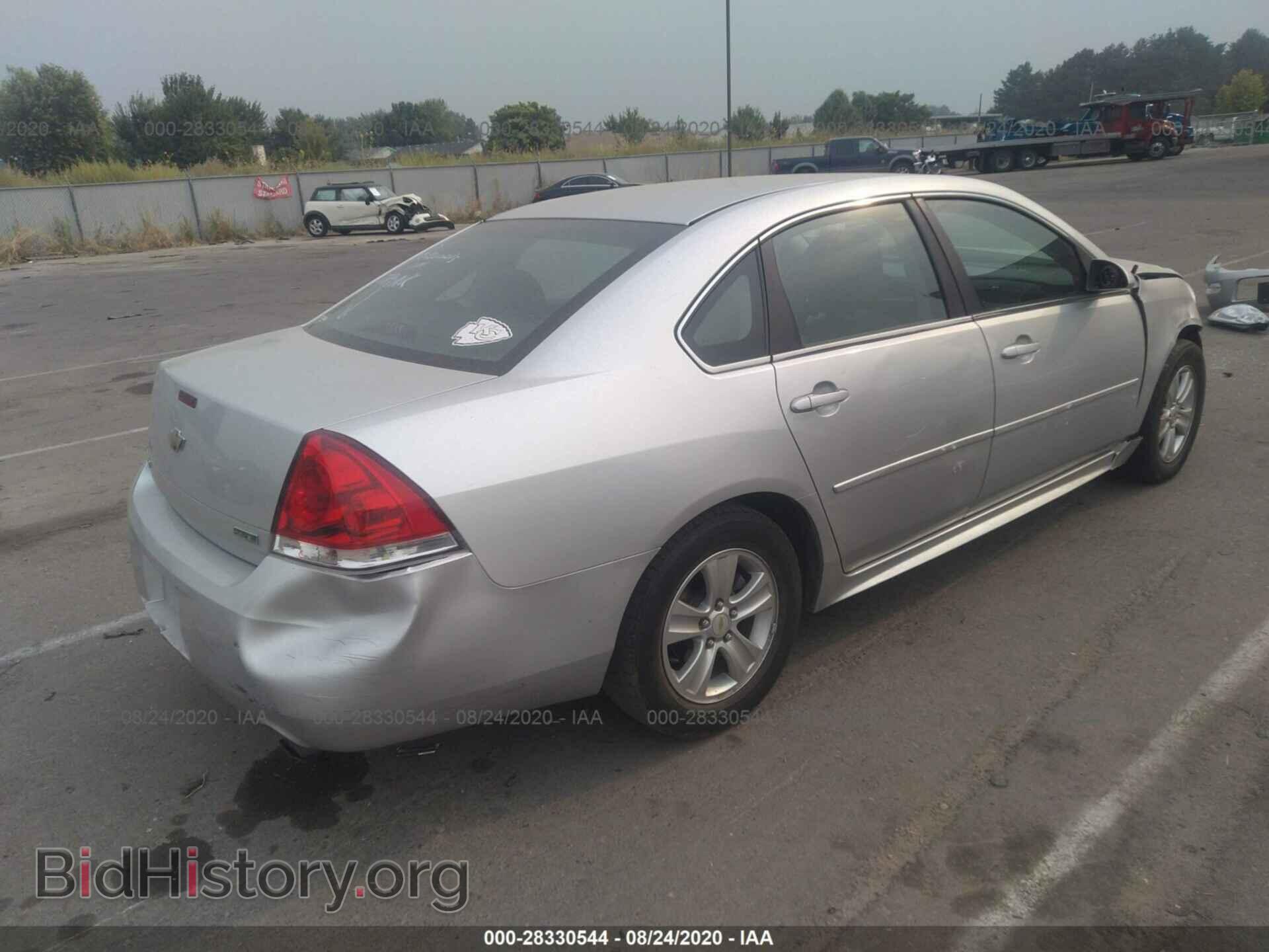 2012 CHEVROLET IMPALA - VIN: 2G1WF5E31C1212285 - Фото 4