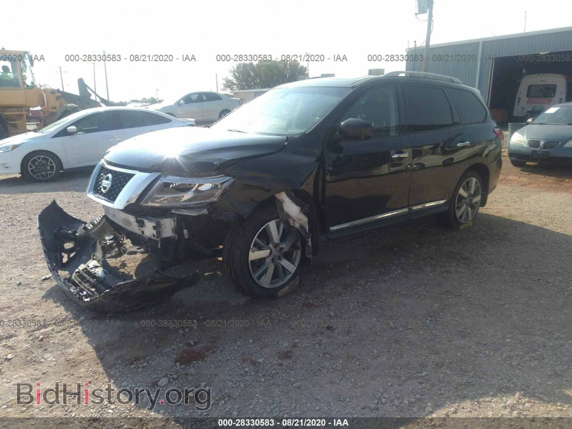 2013 NISSAN PATHFINDER - VIN: 5N1AR2MN0DC649504 - Фото 2