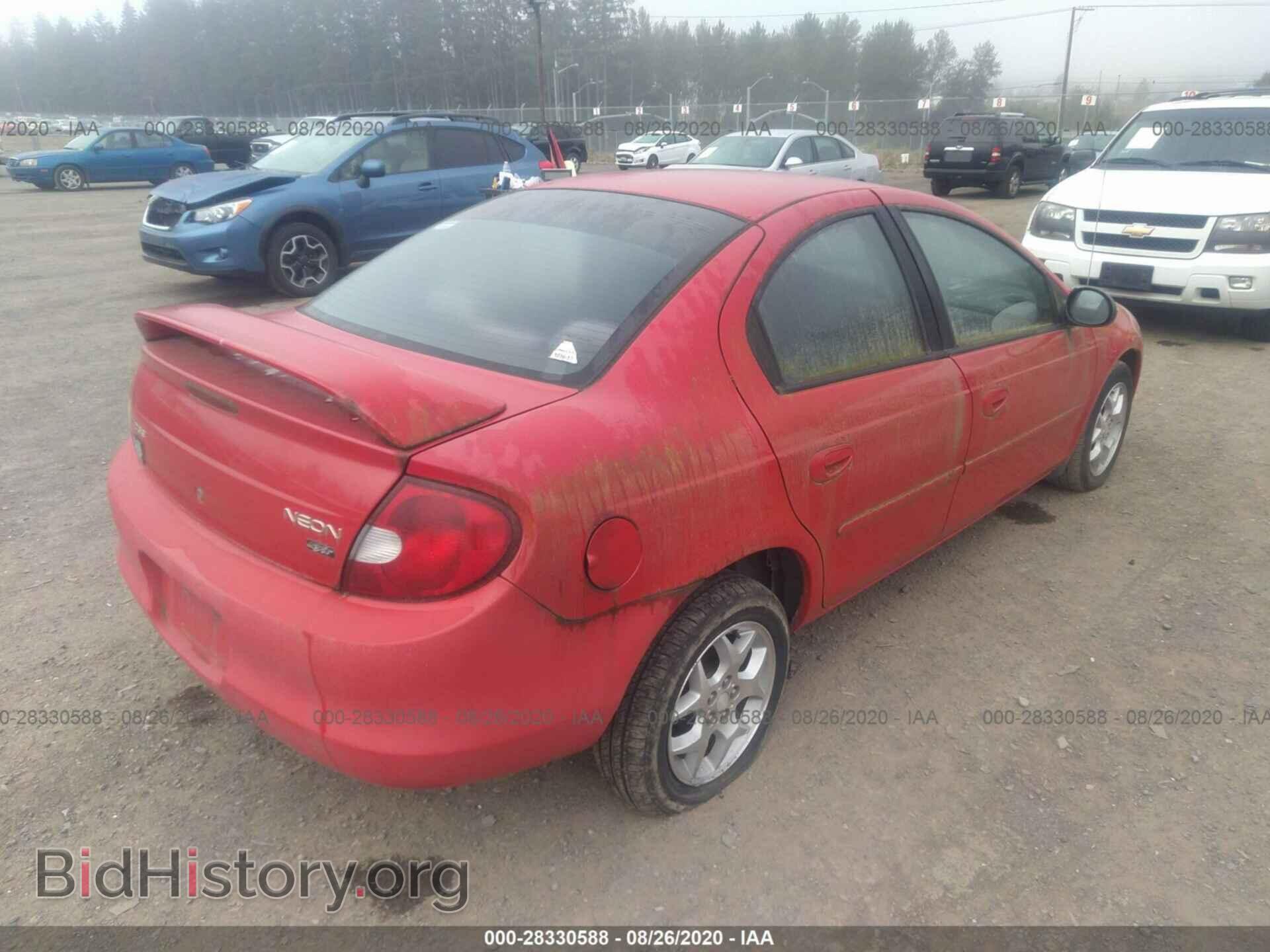 2002 DODGE NEON - VIN: 1B3ES56C92D590744 - Photo 4