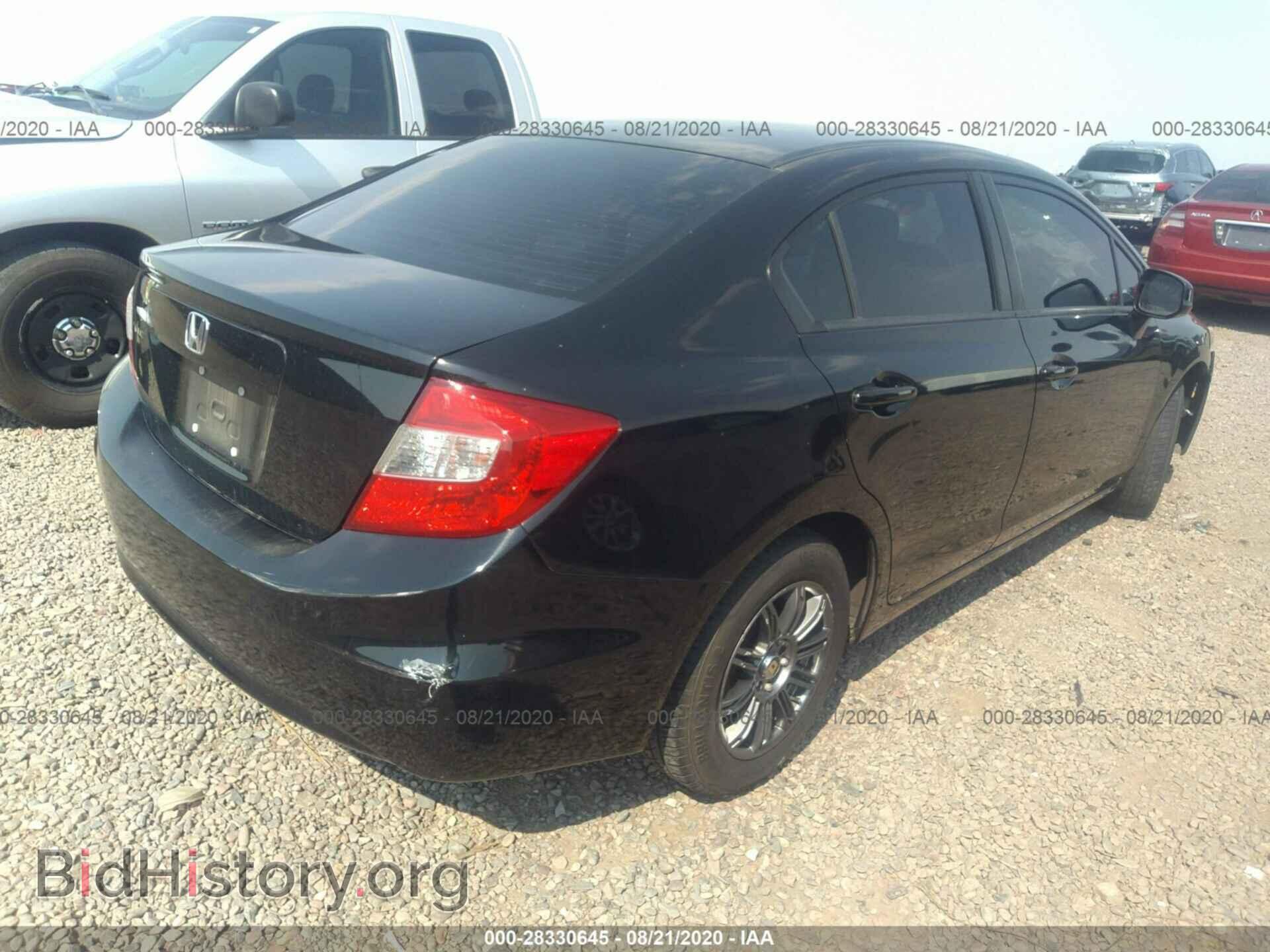 2012 HONDA CIVIC SDN - VIN: JHMFB2F50CS003913 - Фото 4