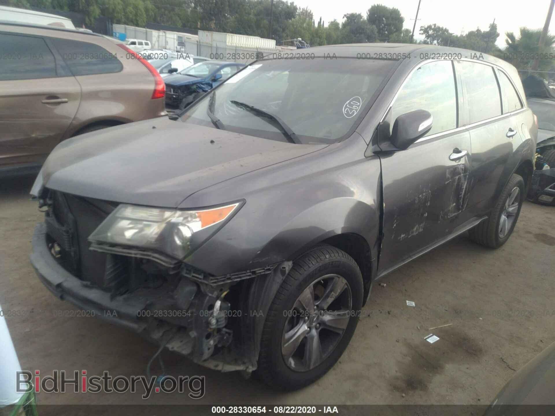 2011 ACURA MDX - VIN: 2HNYD2H23BH507542 - Фото 2