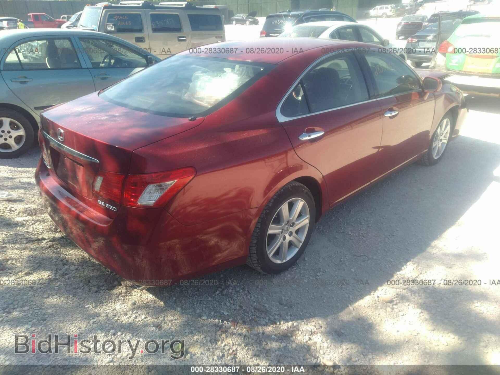 2009 LEXUS ES 350 - VIN: JTHBJ46G692334986 - Фото 4