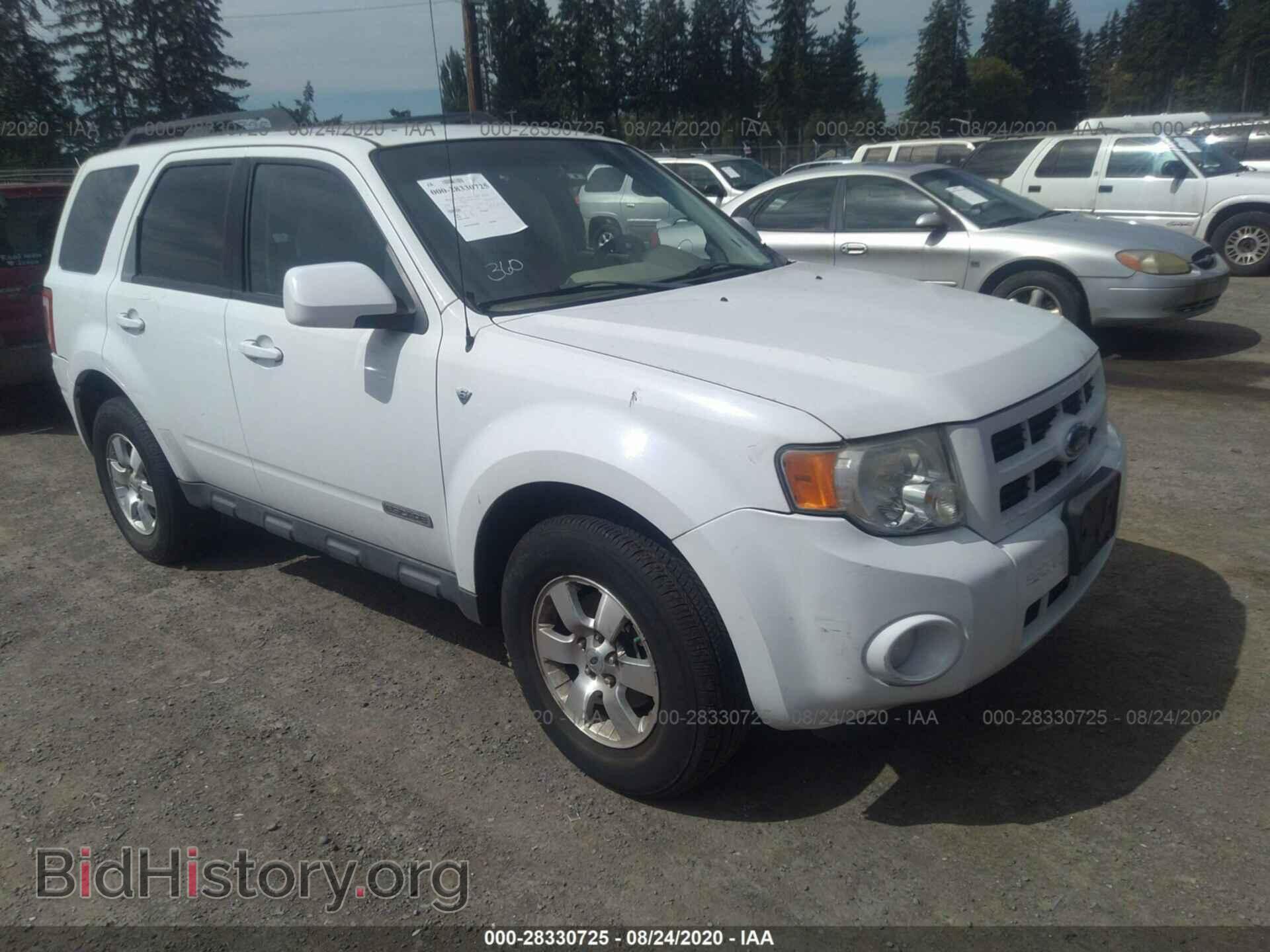 Фотография 1FMCU94178KB68268 - FORD ESCAPE 2008
