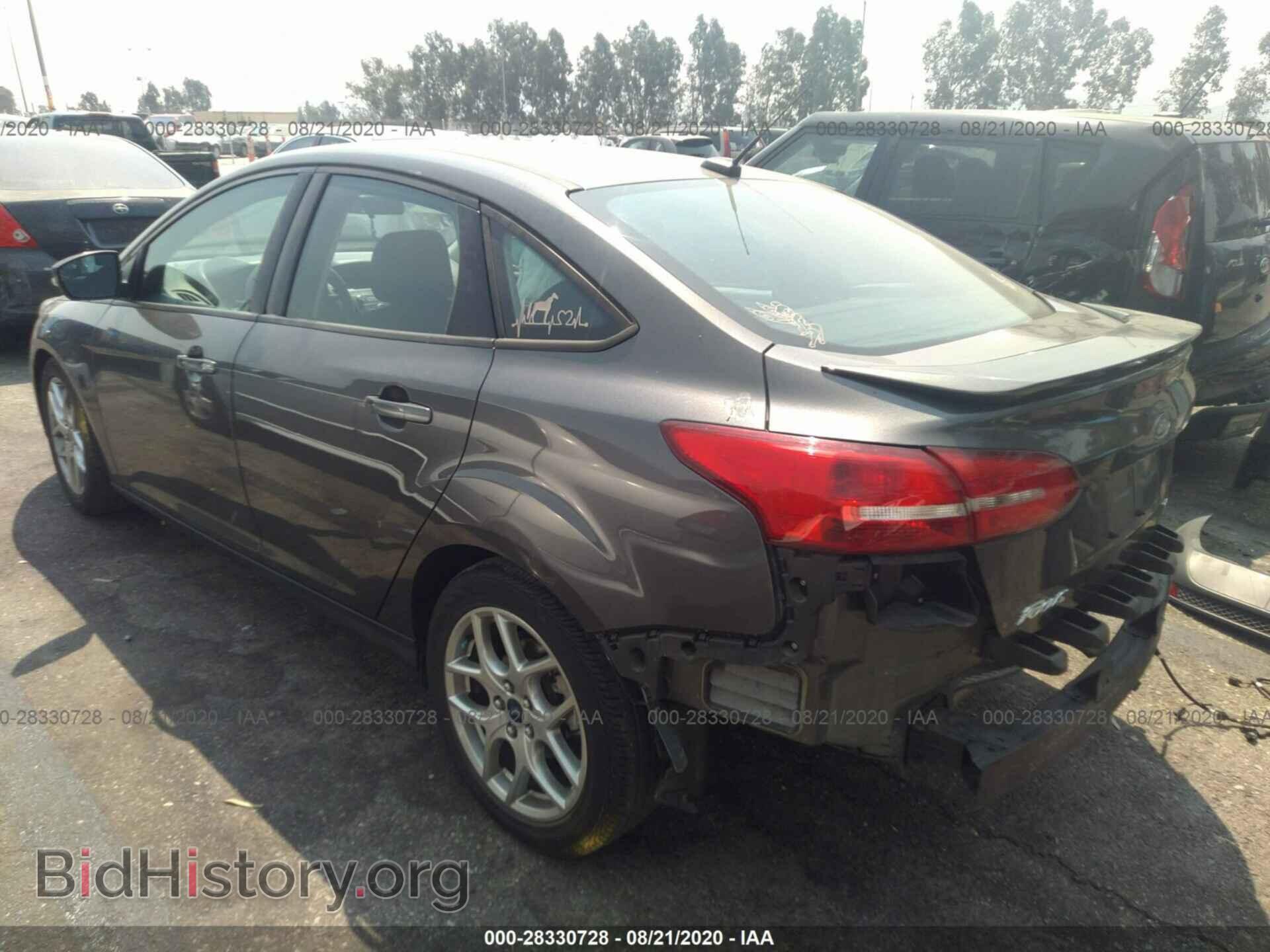 2015 FORD FOCUS - VIN: 1FADP3F23FL361596 - Фото 3
