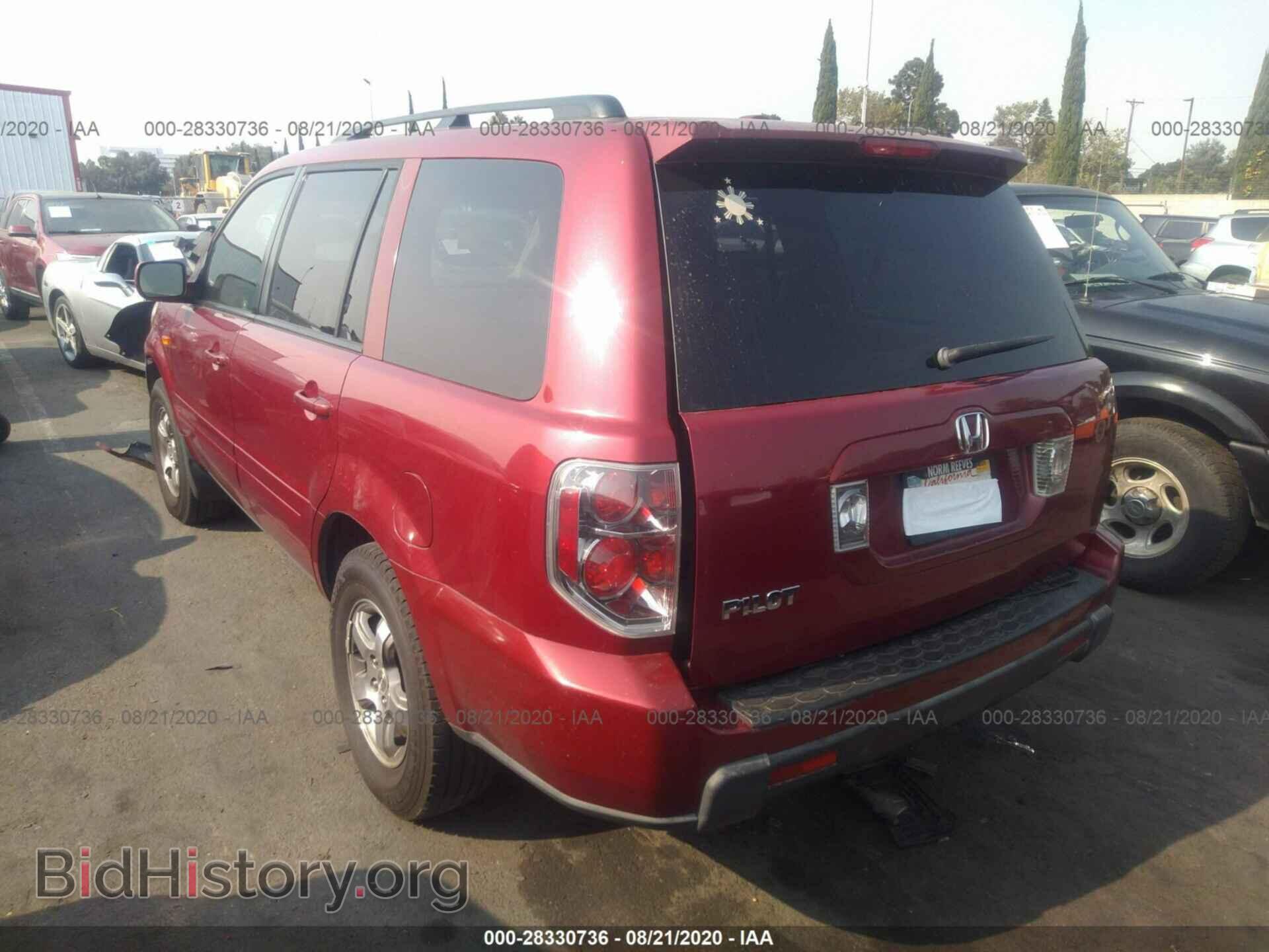 2006 HONDA PILOT - VIN: 5FNYF28586B012730 - Фото 3