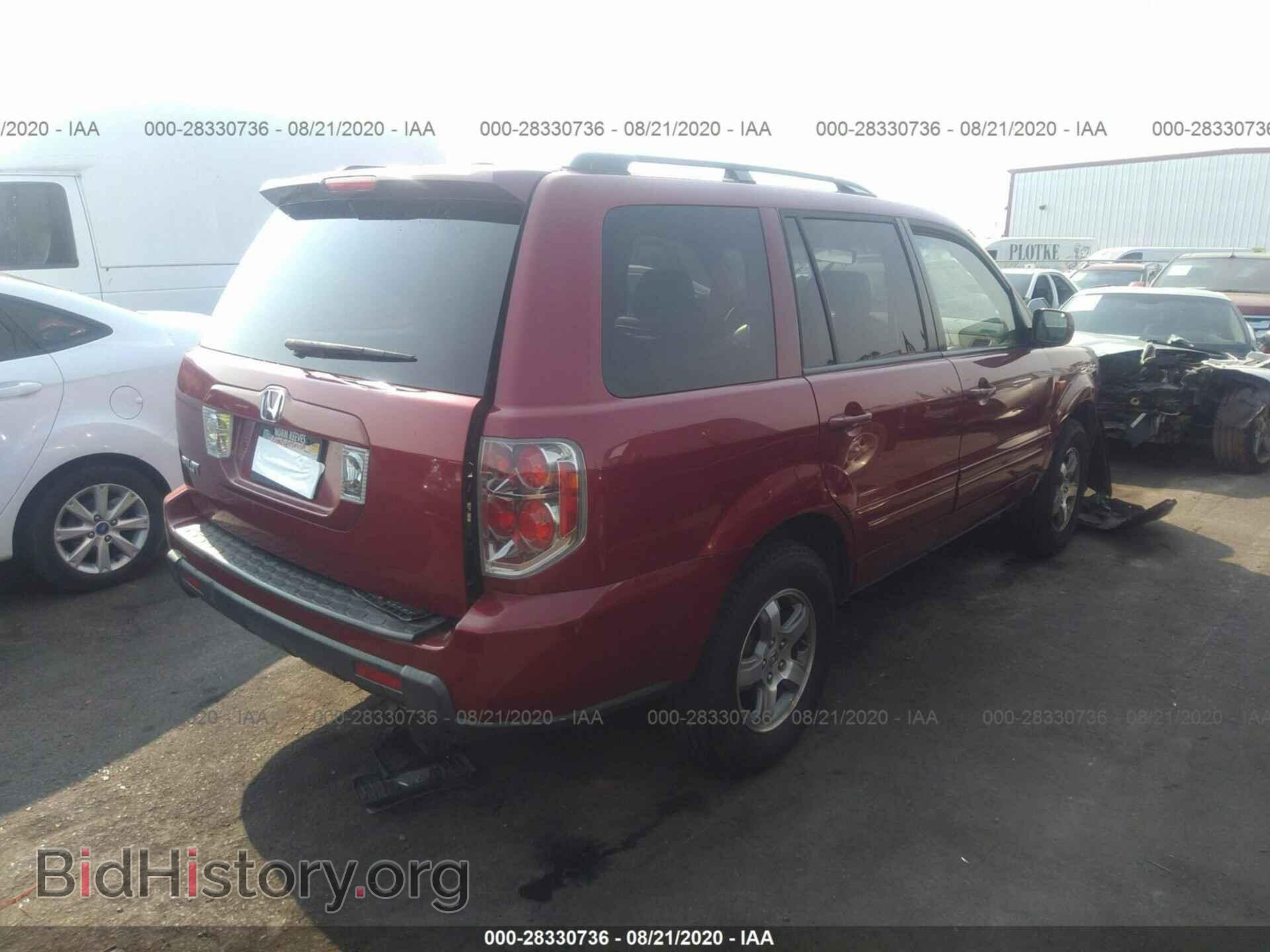 2006 HONDA PILOT - VIN: 5FNYF28586B012730 - Фото 4