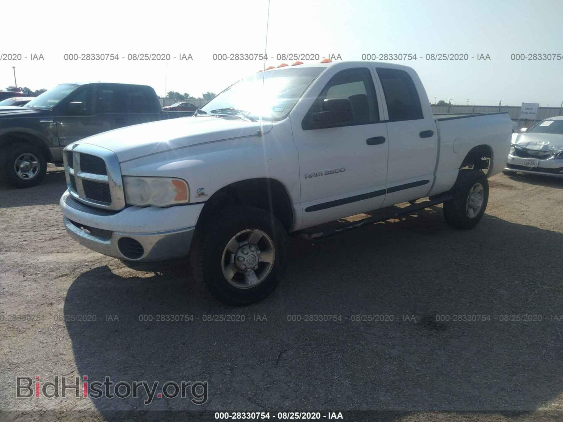 2003 DODGE RAM 3500 - VIN: 3D7LU38603G815199 - Фото 2