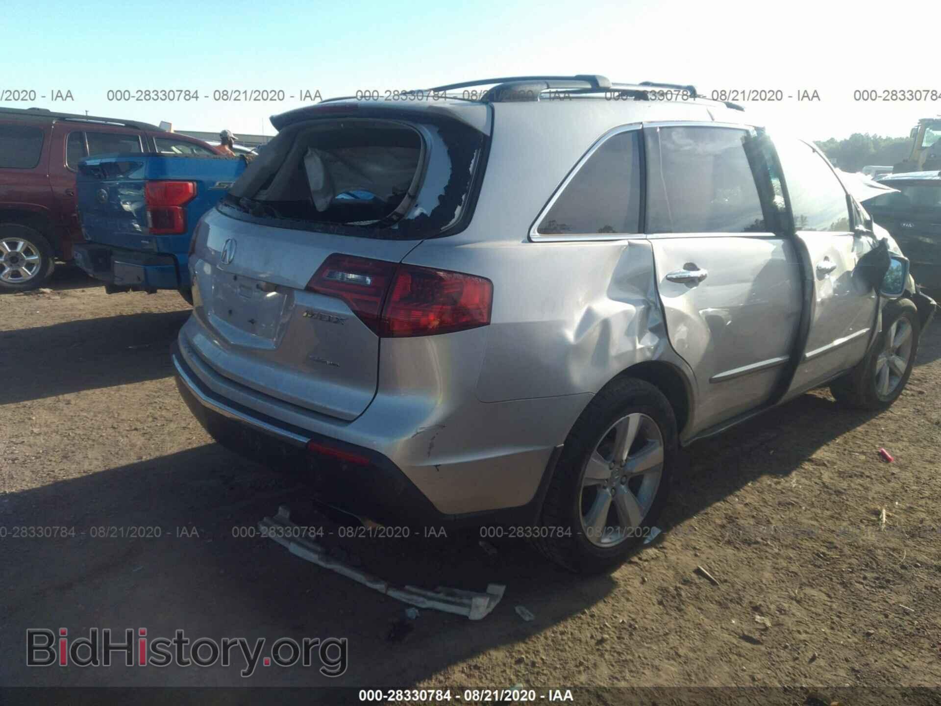 2012 ACURA MDX - VIN: 2HNYD2H27CH544692 - Фото 4