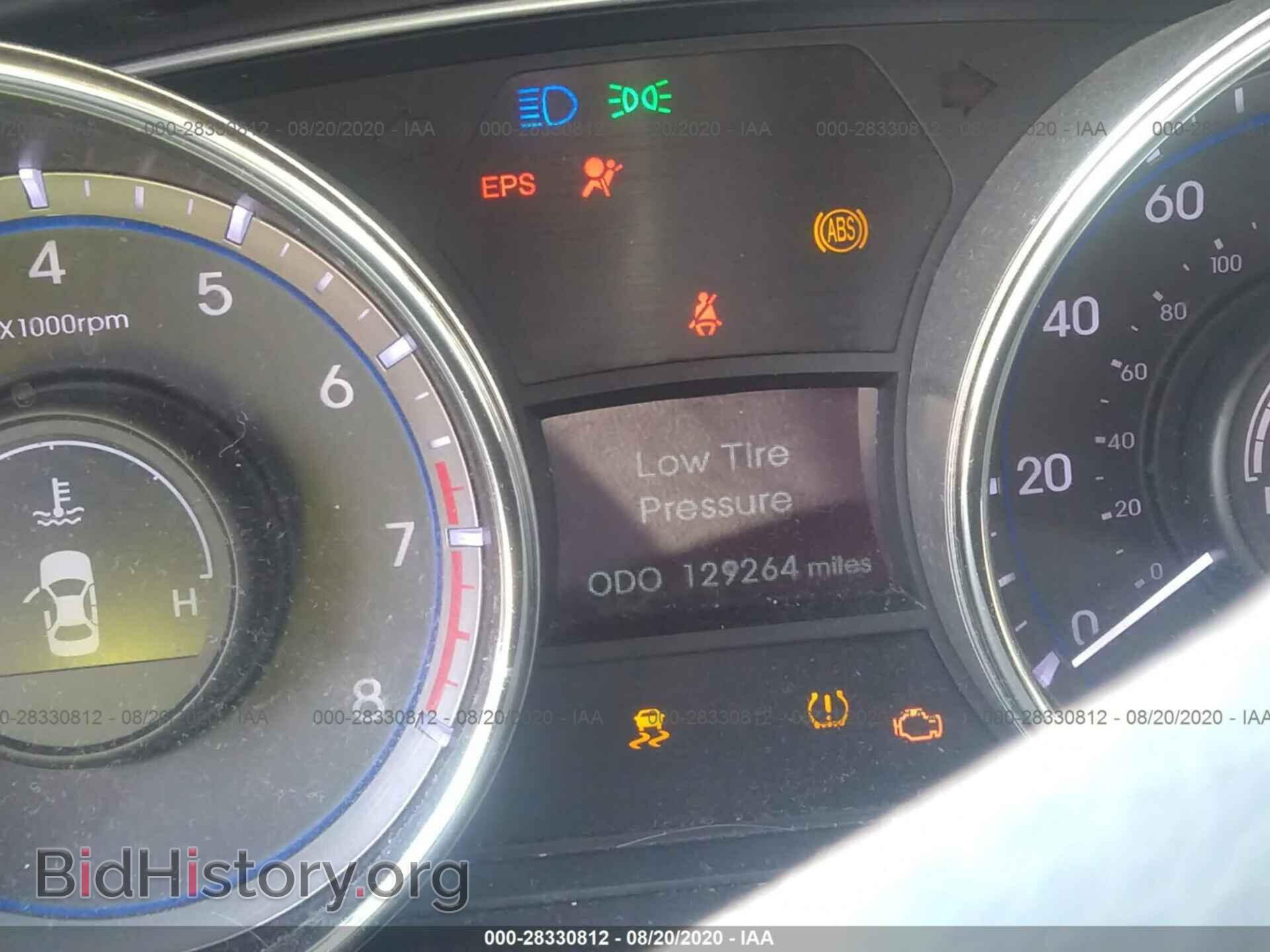2012 HYUNDAI SONATA - VIN: 5NPEB4AC3CH322042 - Фото 7
