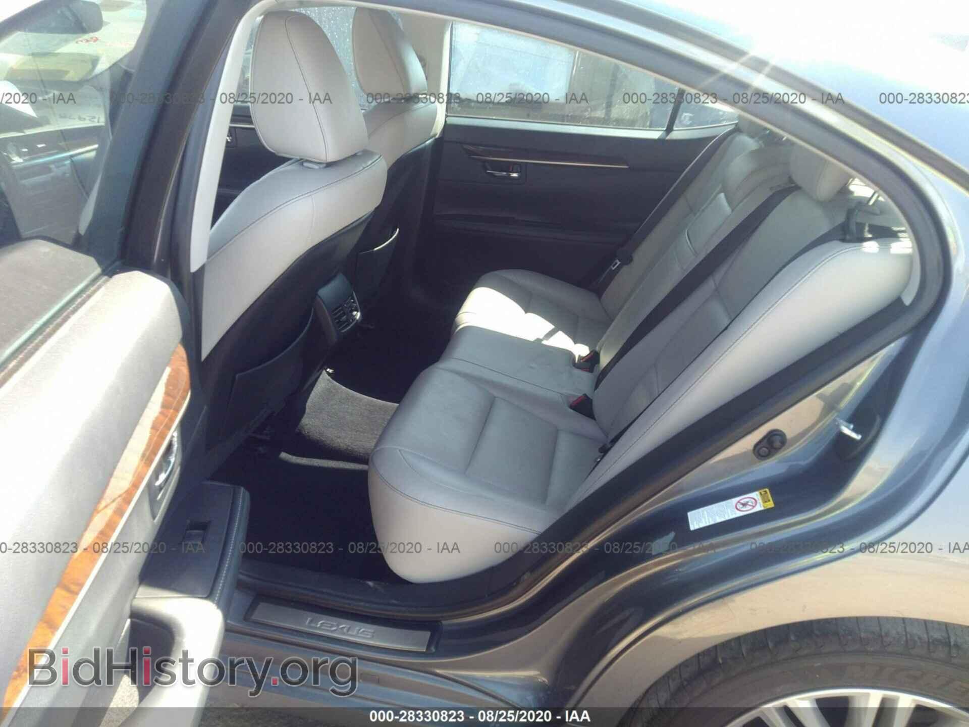 2014 LEXUS ES 350 - VIN: JTHBK1GG3E2097958 - Фото 8
