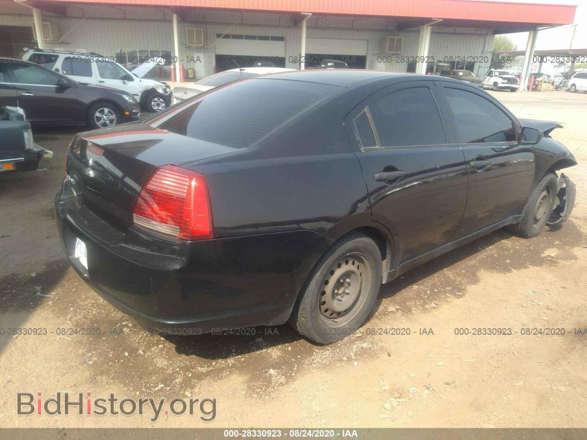 2007 MITSUBISHI GALANT - VIN: 4A3AB26F87E081507 - Фото 4