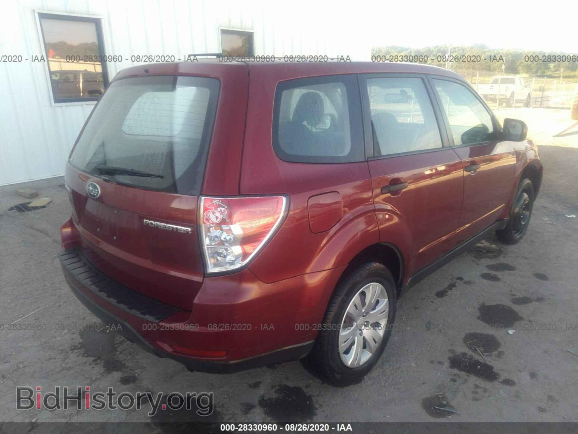 2009 SUBARU FORESTER - VIN: JF2SH61679H706972 - Фото 4