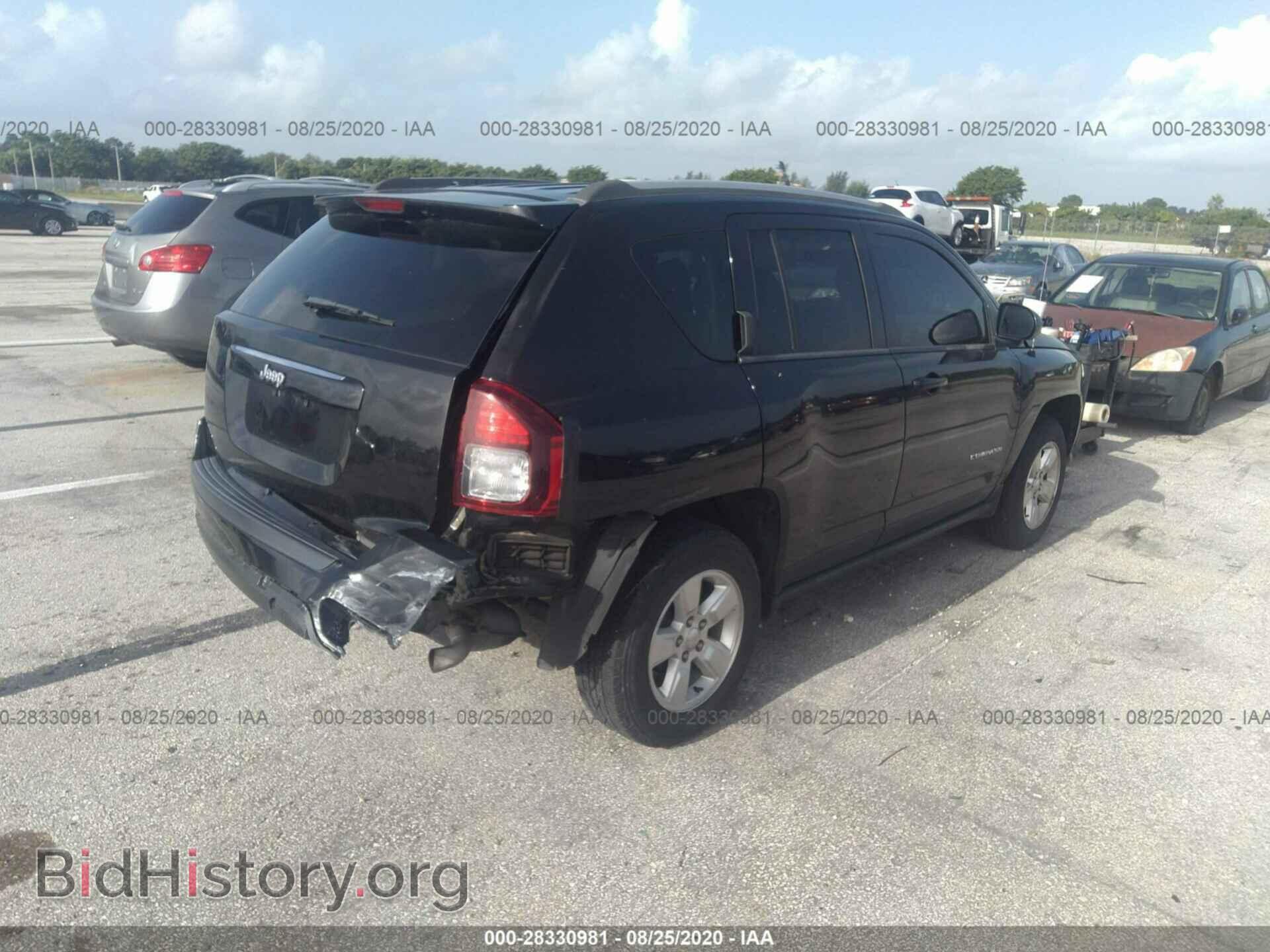 2015 JEEP COMPASS - VIN: 1C4NJCBA9FD436700 - Фото 4